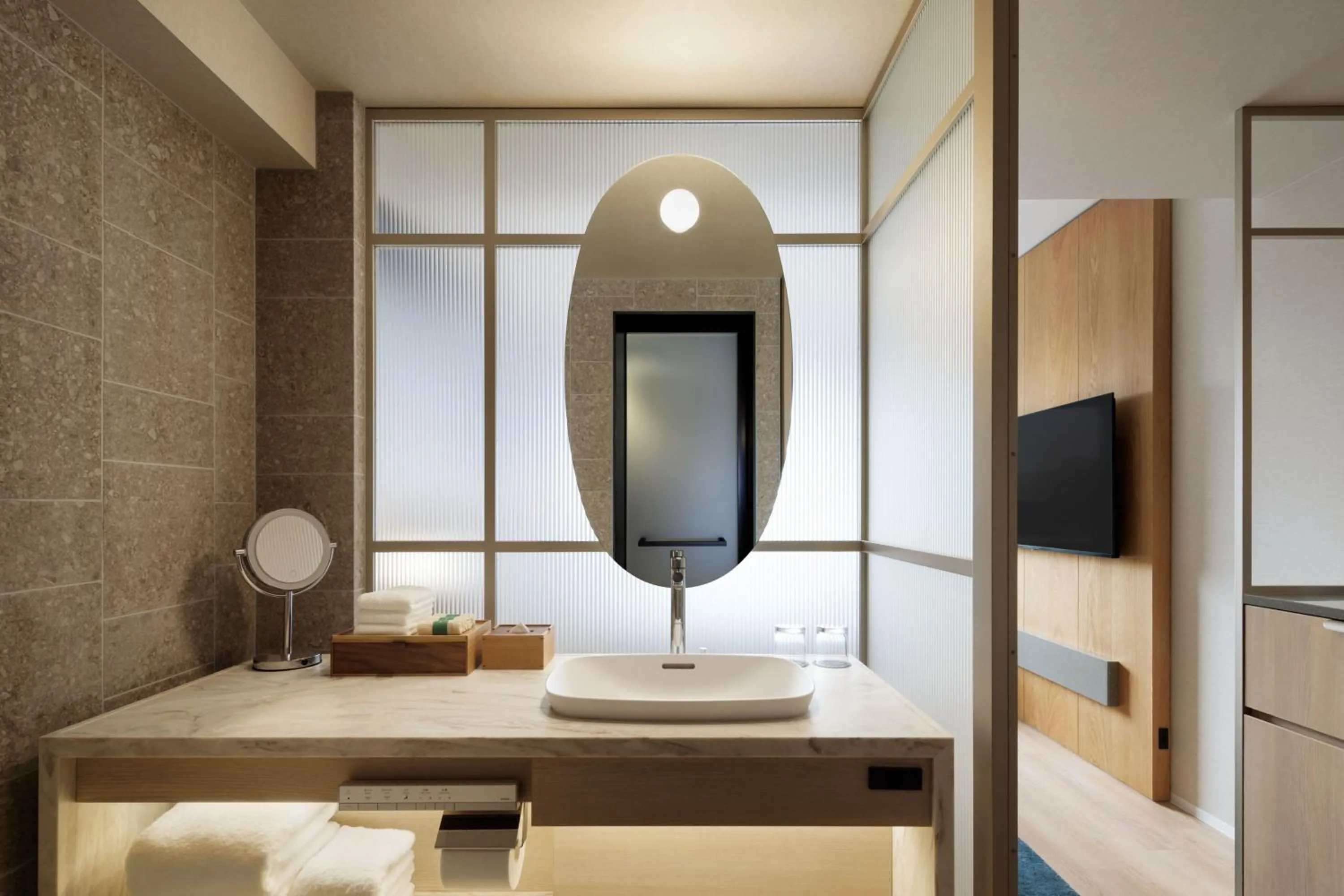 Bathroom in Courtyard by Marriott Sapporo