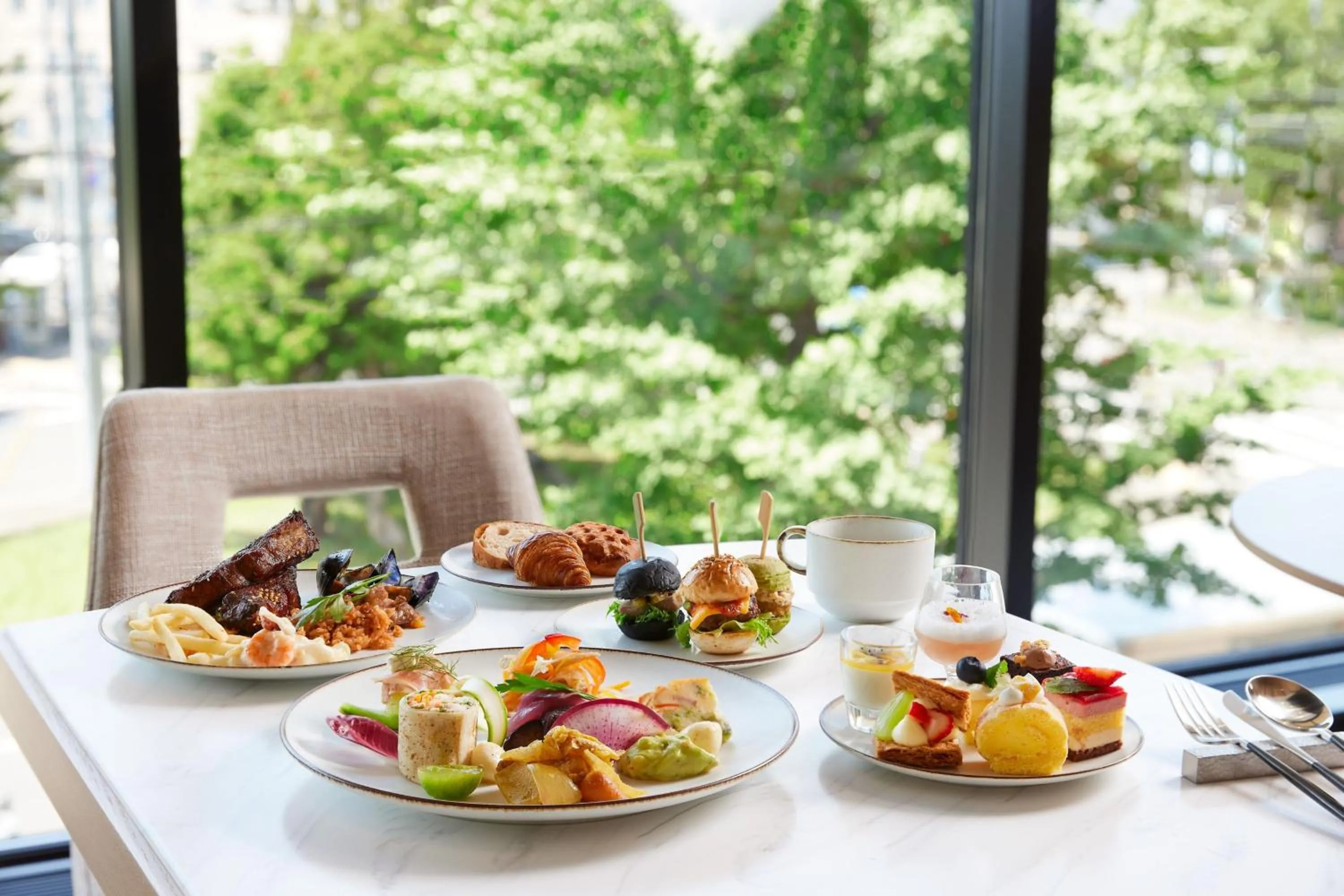 Restaurant/places to eat in Courtyard by Marriott Sapporo