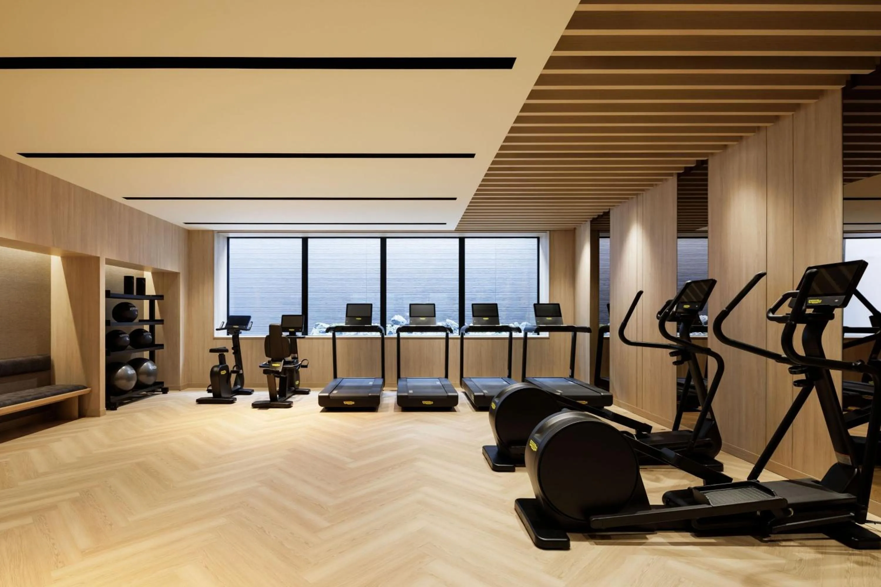 Fitness centre/facilities in Courtyard by Marriott Sapporo