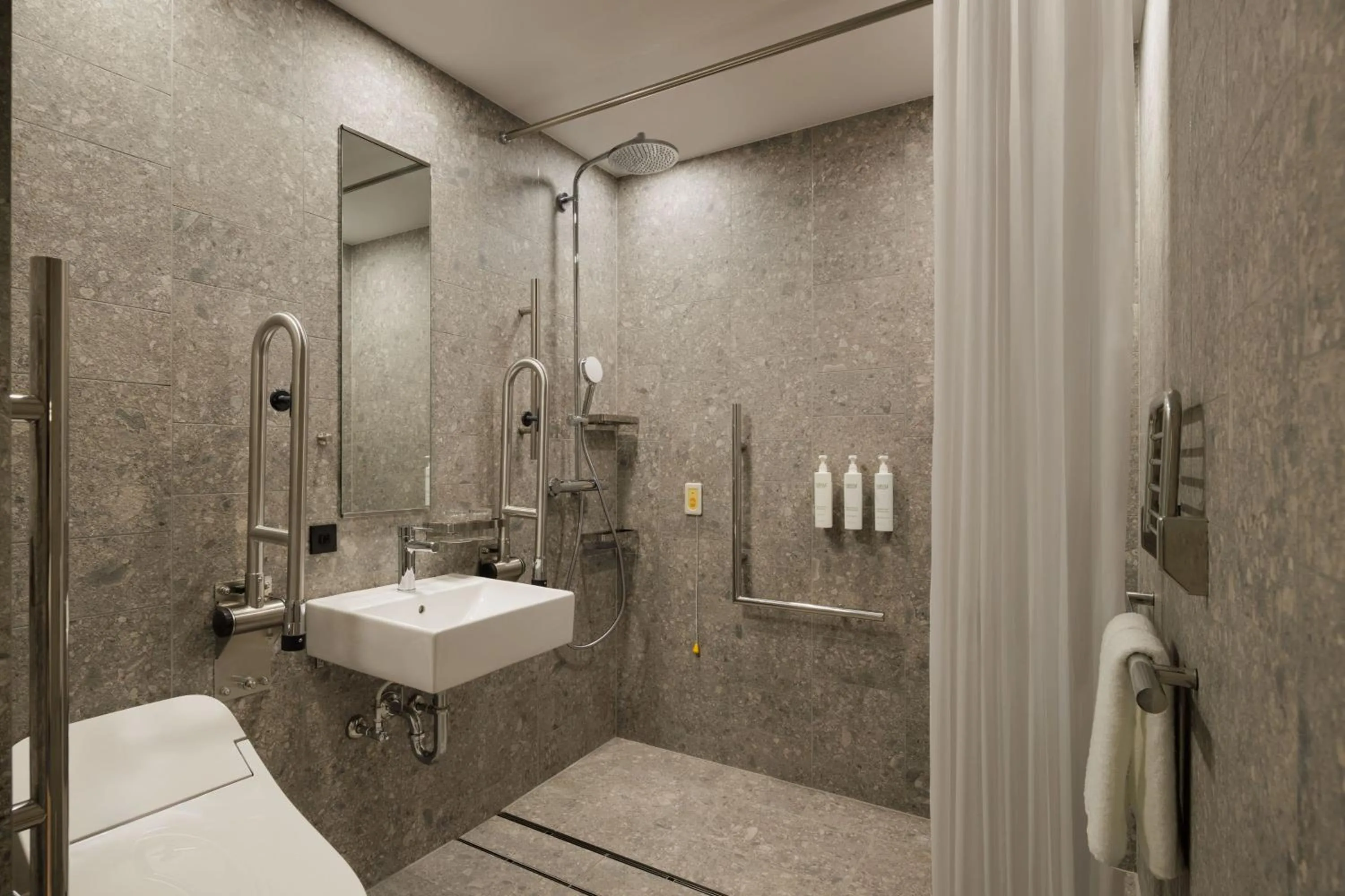 Bathroom in Courtyard by Marriott Sapporo