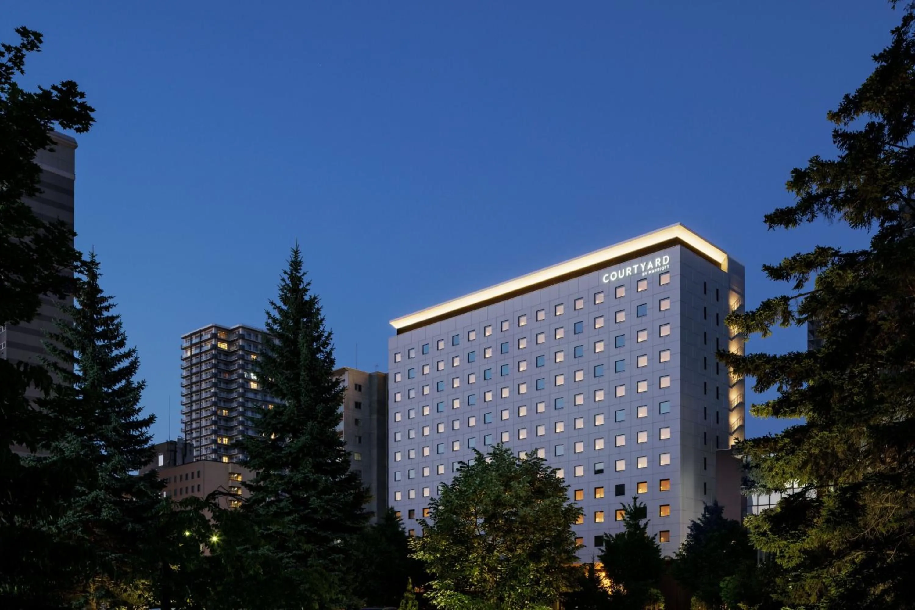 Property building in Courtyard by Marriott Sapporo