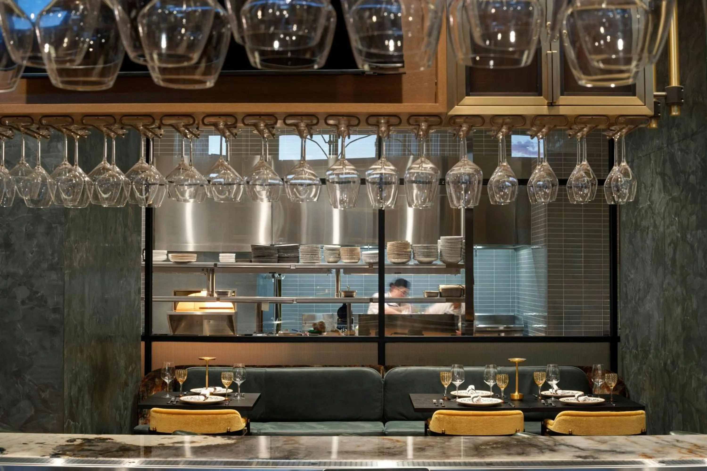 Kitchen or kitchenette in HALL Park Hotel, Autograph Collection