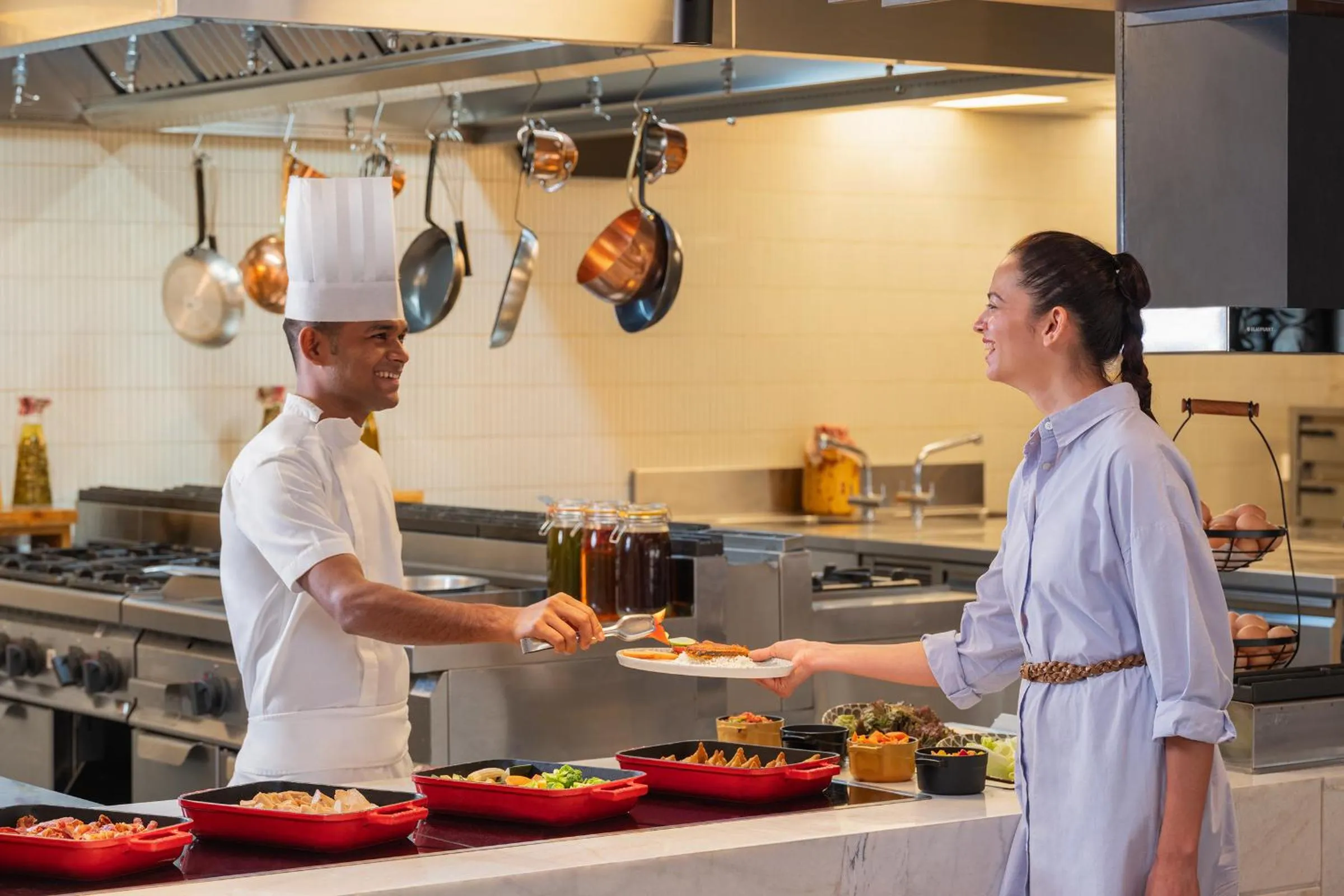 Restaurant/places to eat in Courtyard by Marriott Goa Colva