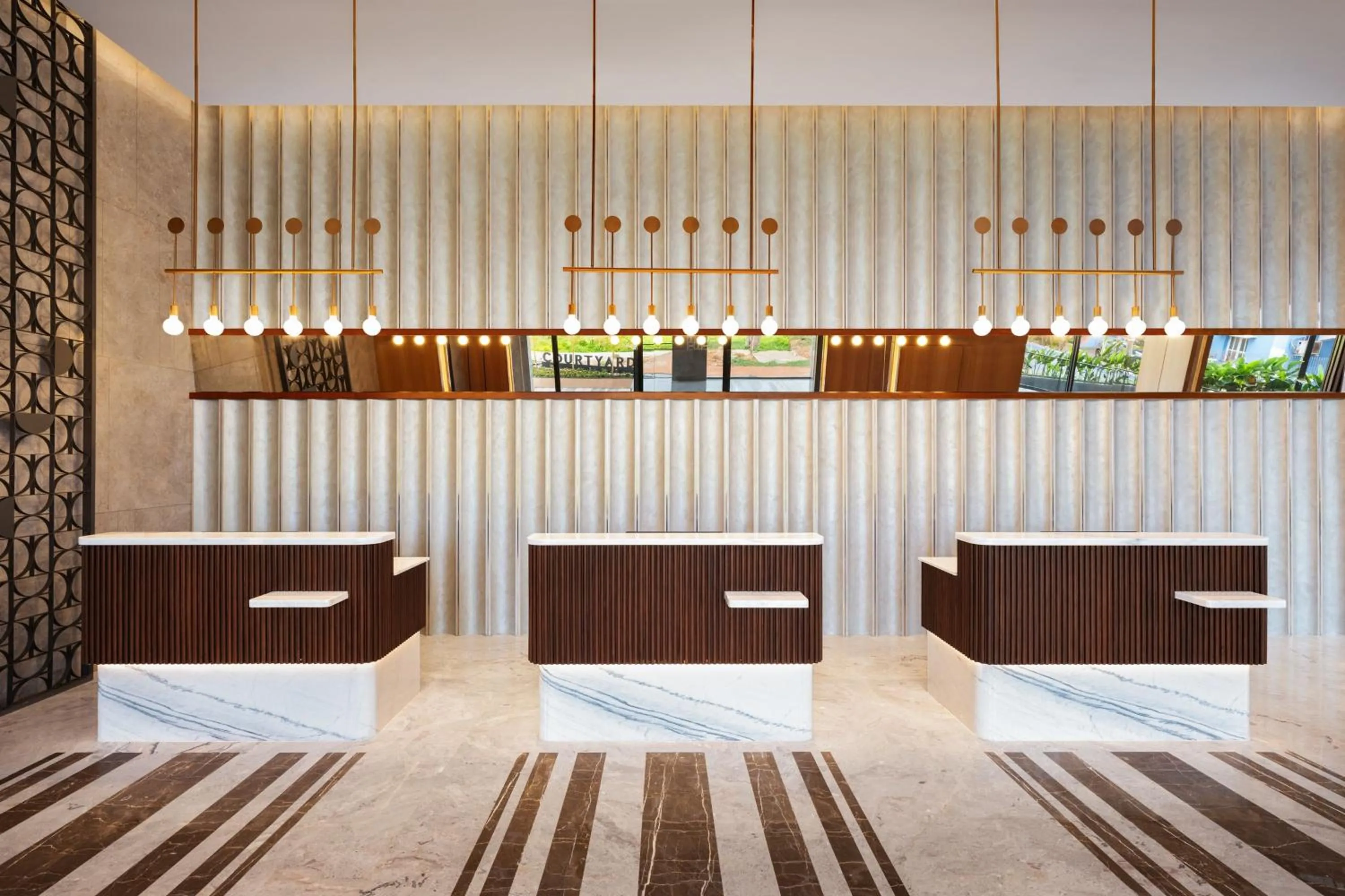 Lobby or reception in Courtyard by Marriott Goa Colva