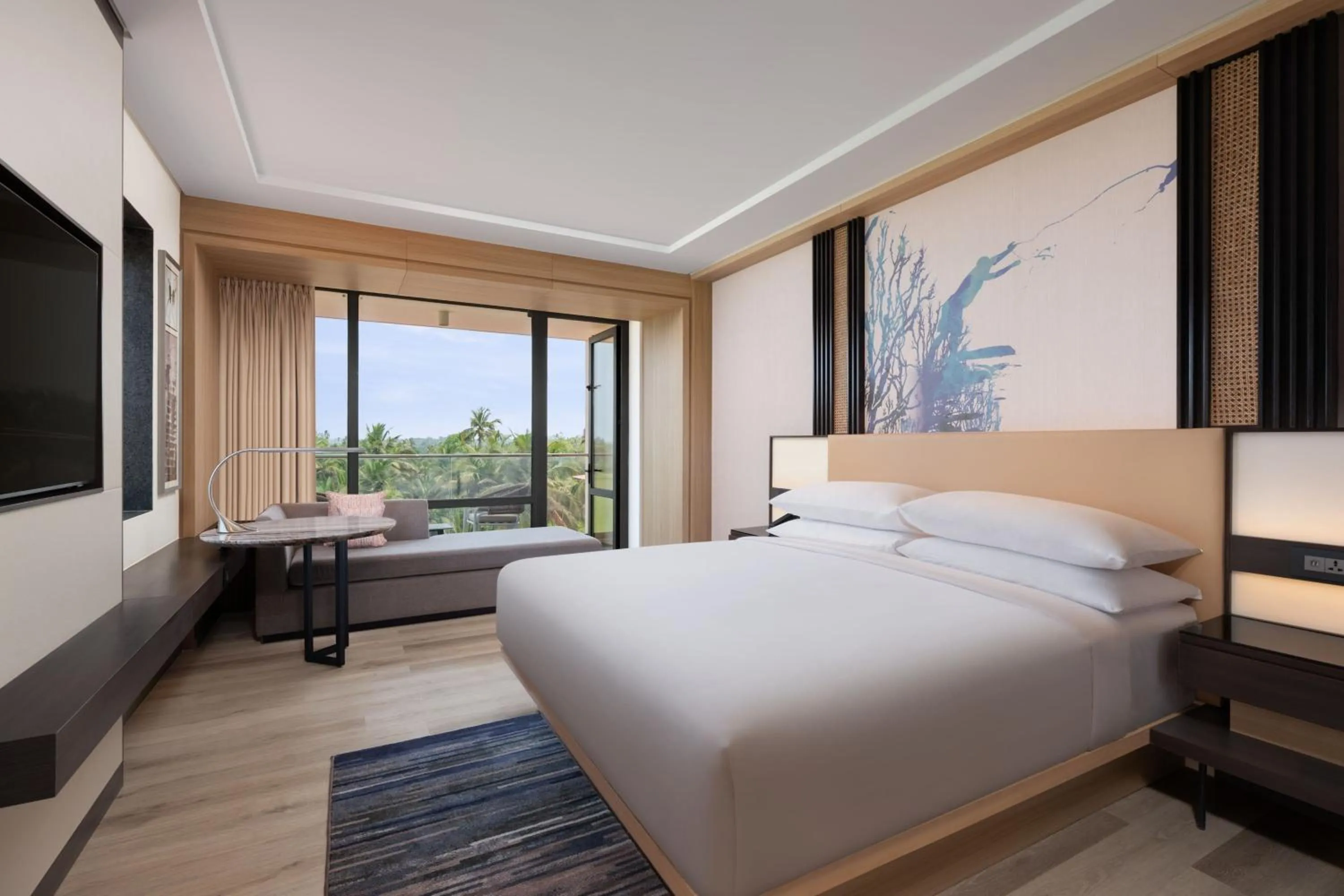 Photo of the whole room, Bed in Courtyard by Marriott Goa Colva