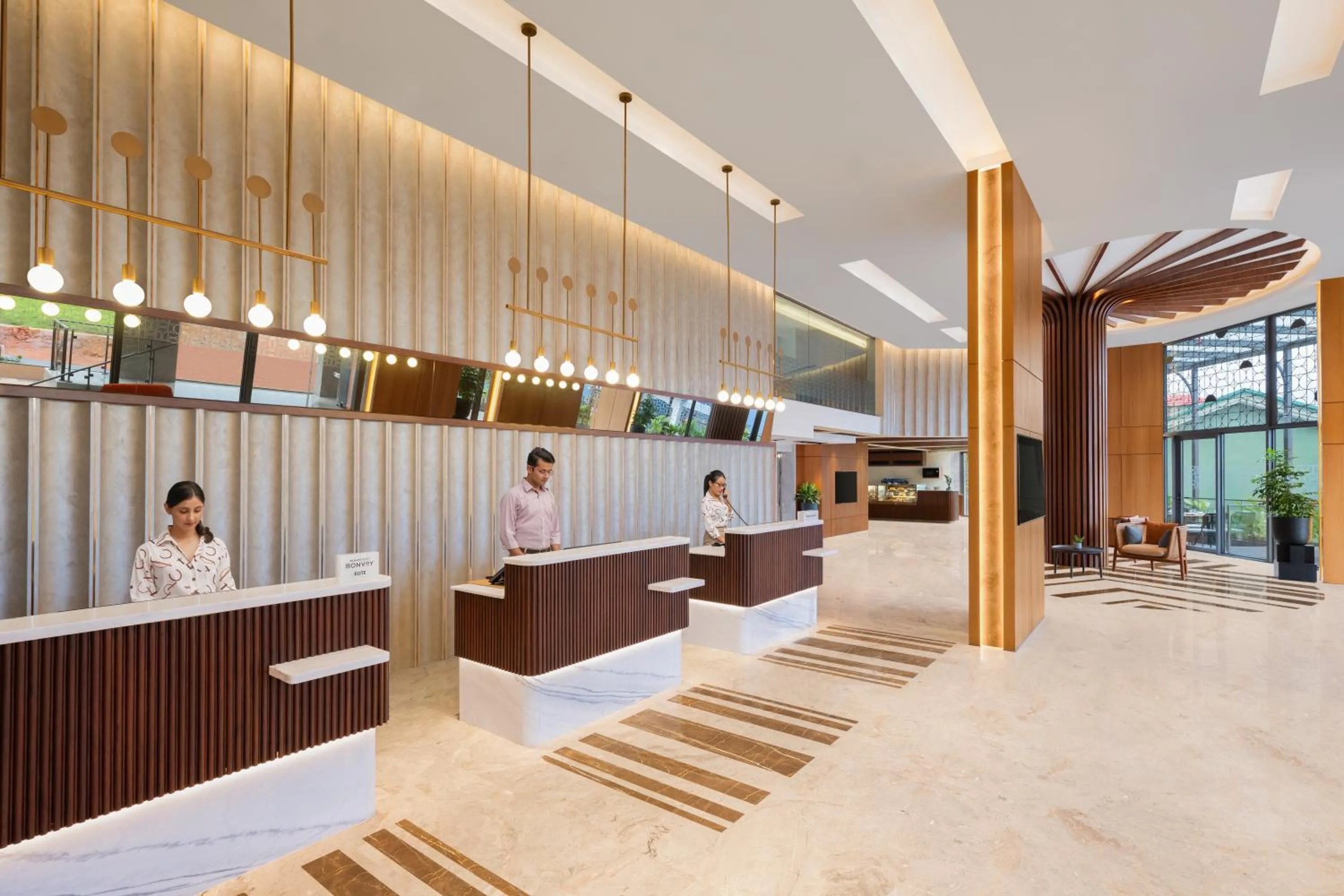 Lobby or reception in Courtyard by Marriott Goa Colva