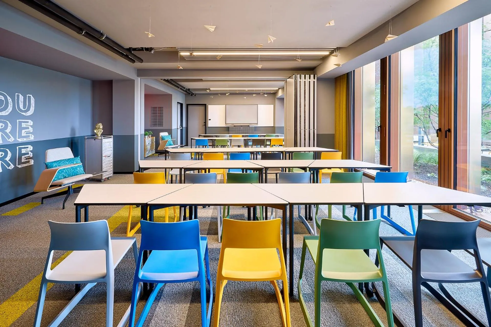 Meeting/conference room in Moxy Luxembourg Airport