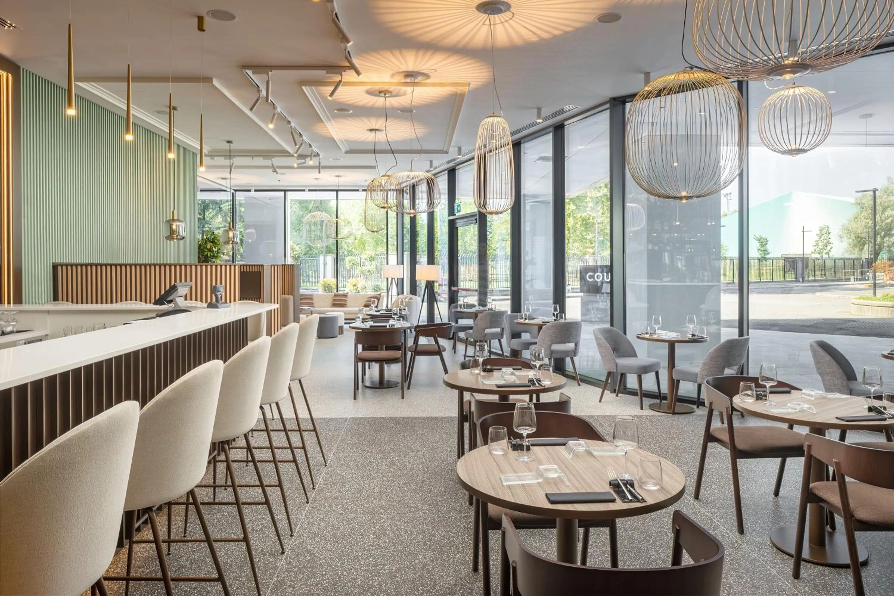 Restaurant/places to eat in Courtyard by Marriott Milano Linate