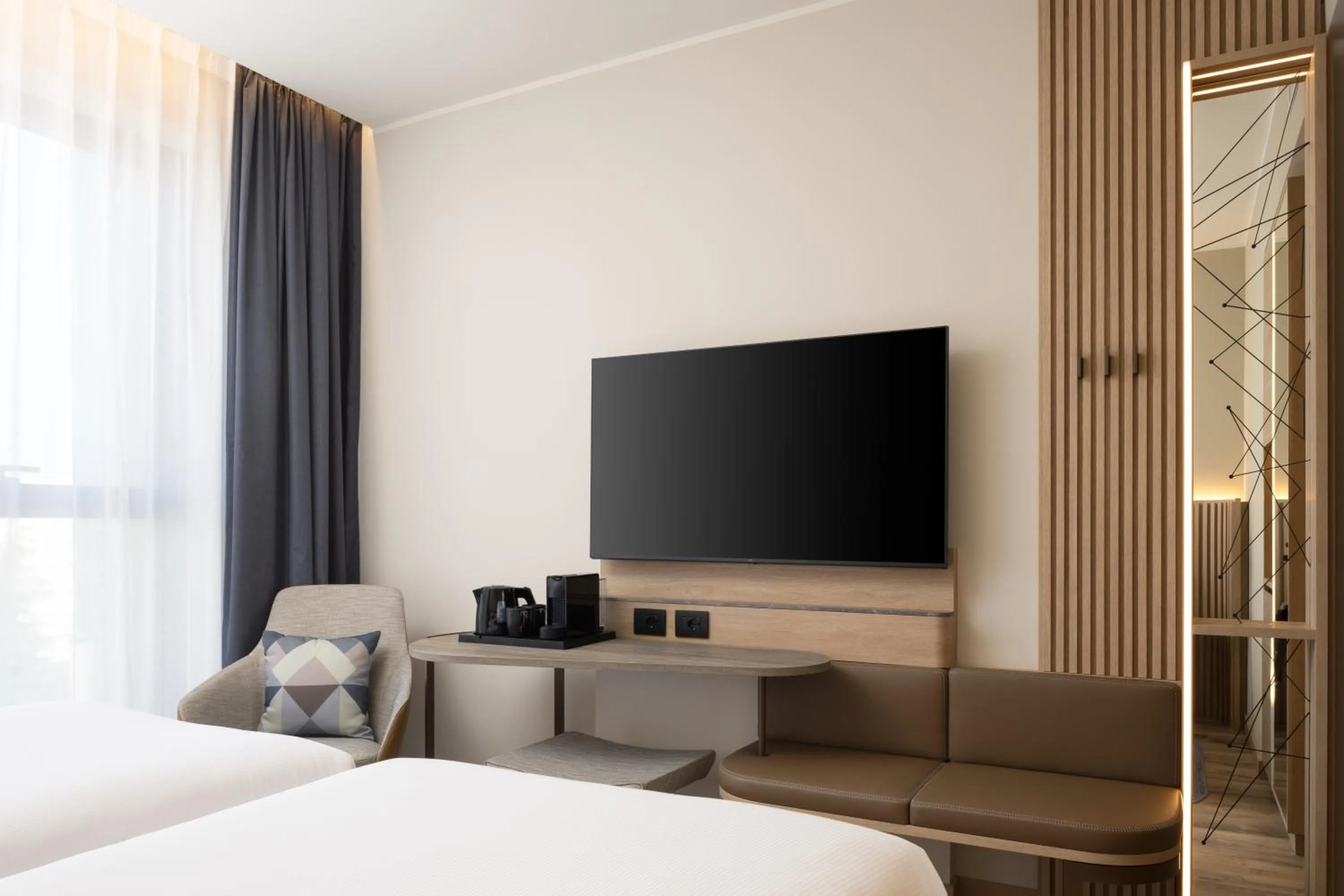 Bed in Courtyard by Marriott Milano Linate
