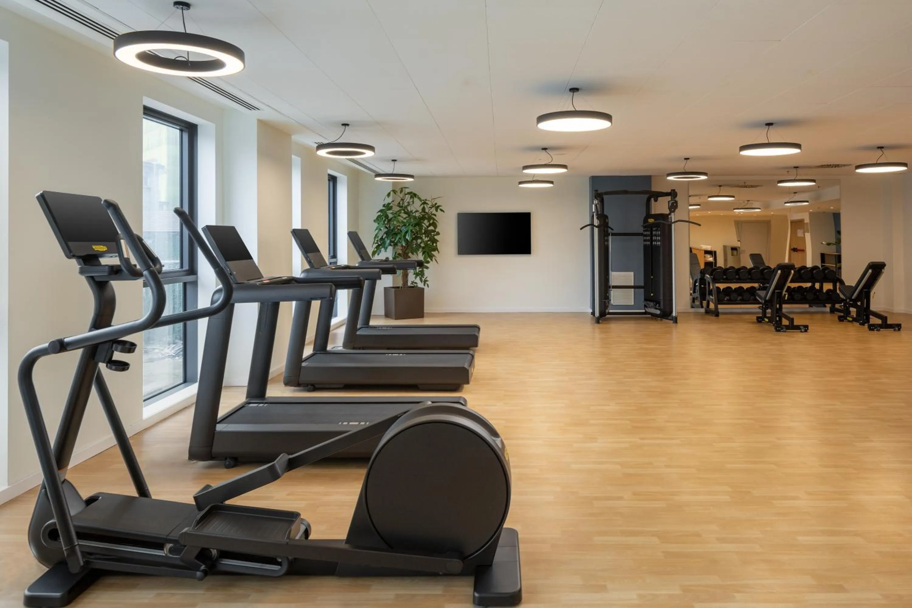 Fitness centre/facilities in Courtyard by Marriott Milano Linate