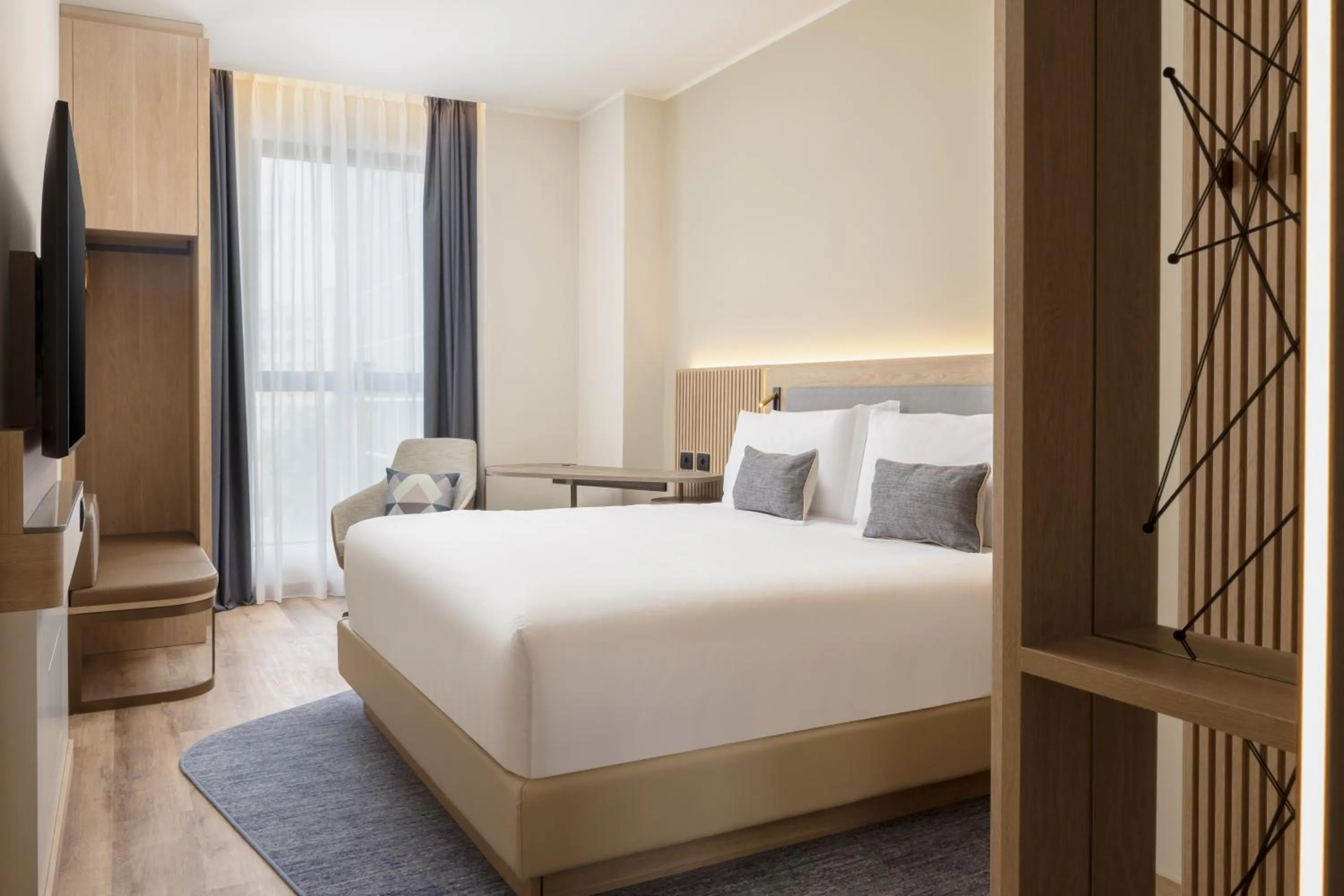 Bed in Courtyard by Marriott Milano Linate