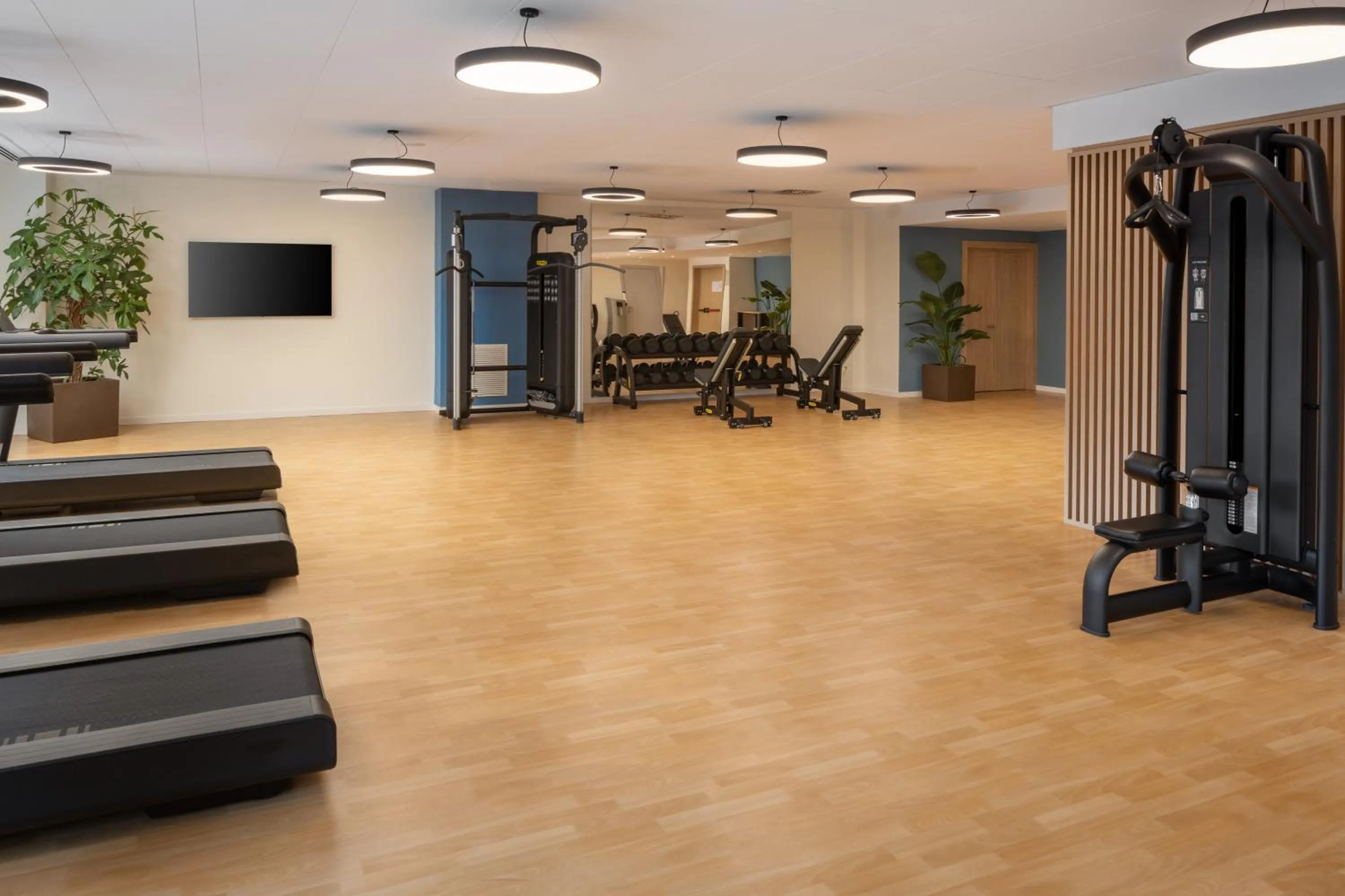 Fitness centre/facilities in Courtyard by Marriott Milano Linate