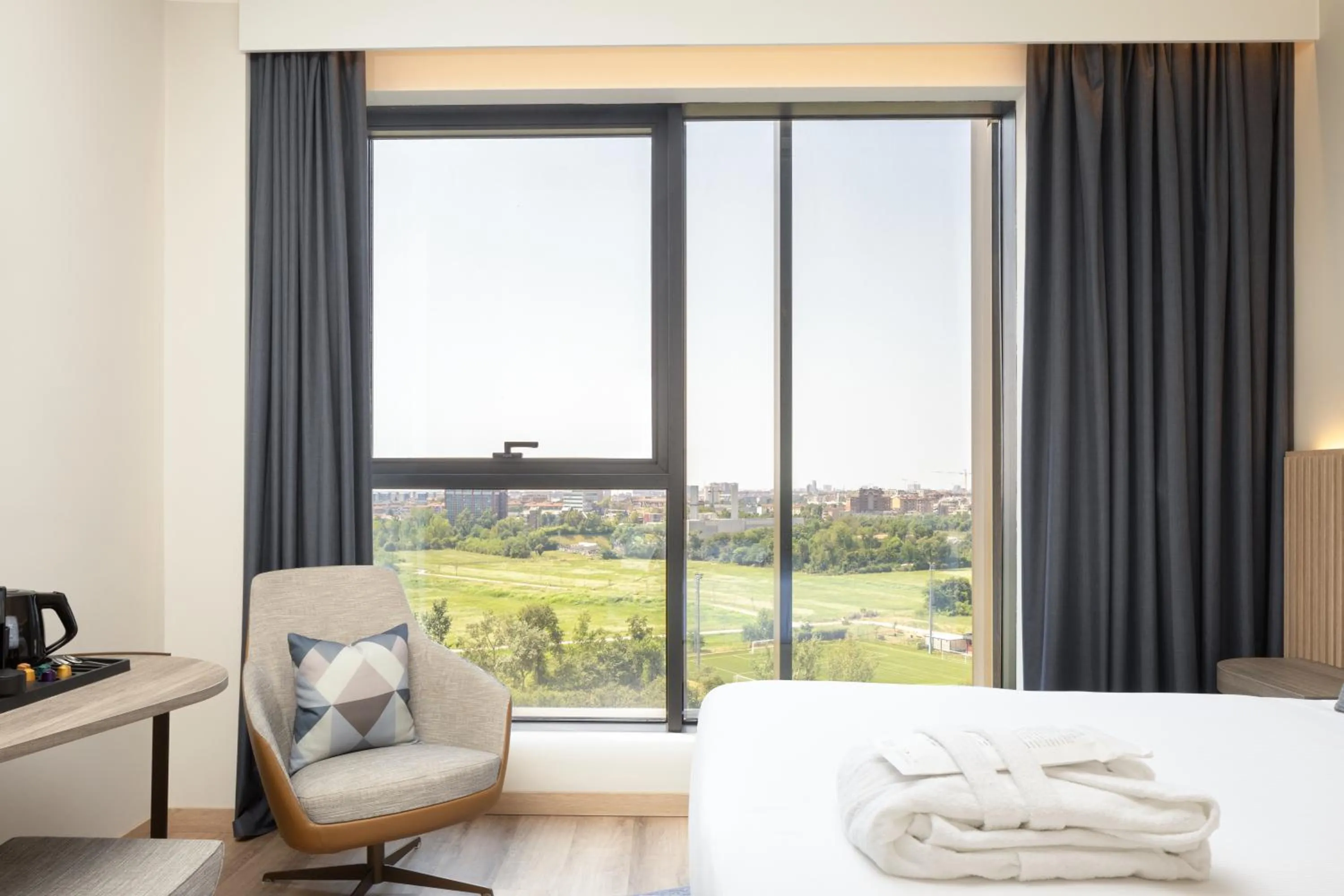 Bed in Courtyard by Marriott Milano Linate