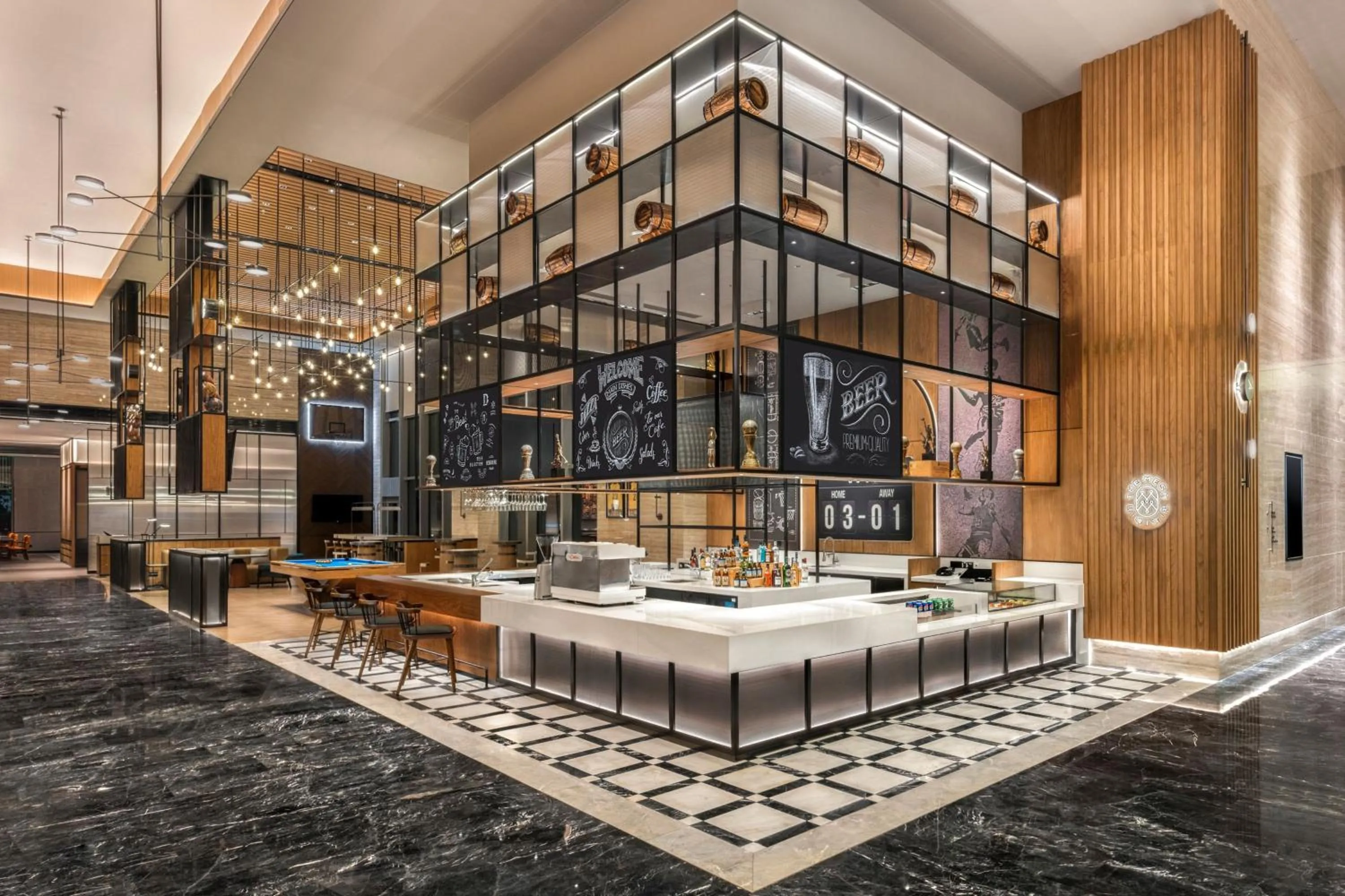 Lobby or reception in Four Points by Sheraton Yantai