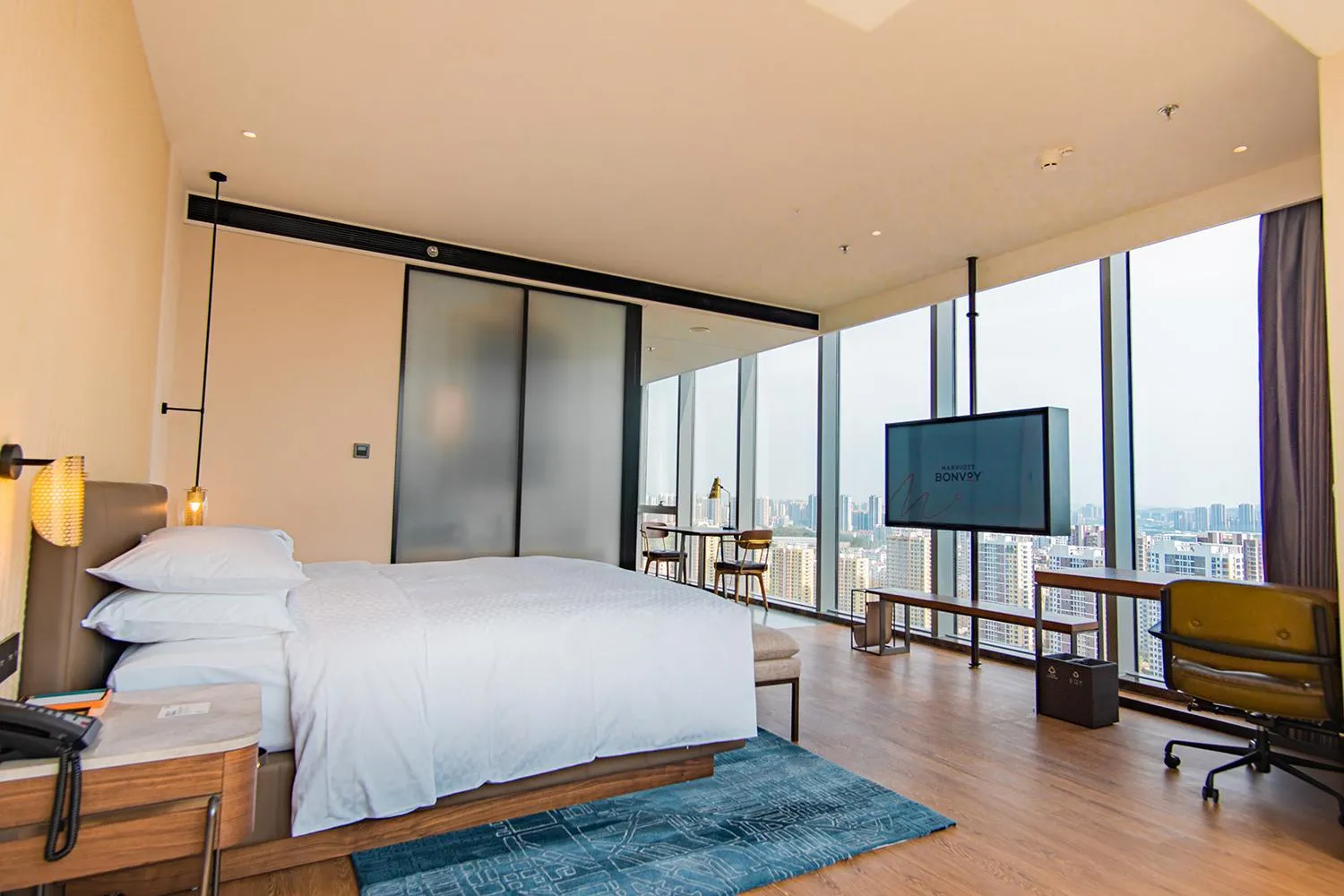 Bed in Four Points by Sheraton Yantai