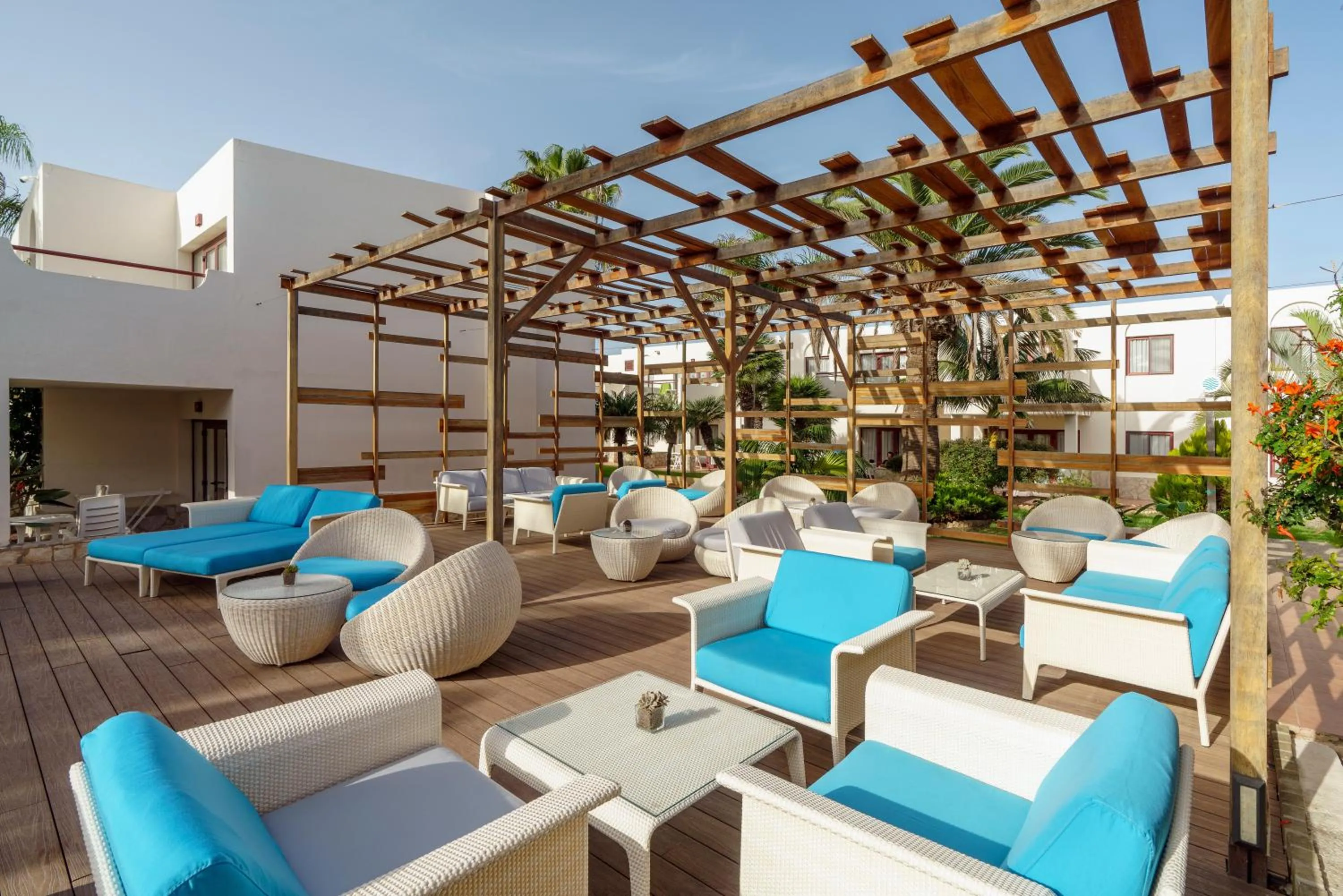 Patio in Alua Suites Fuerteventura - All Inclusive