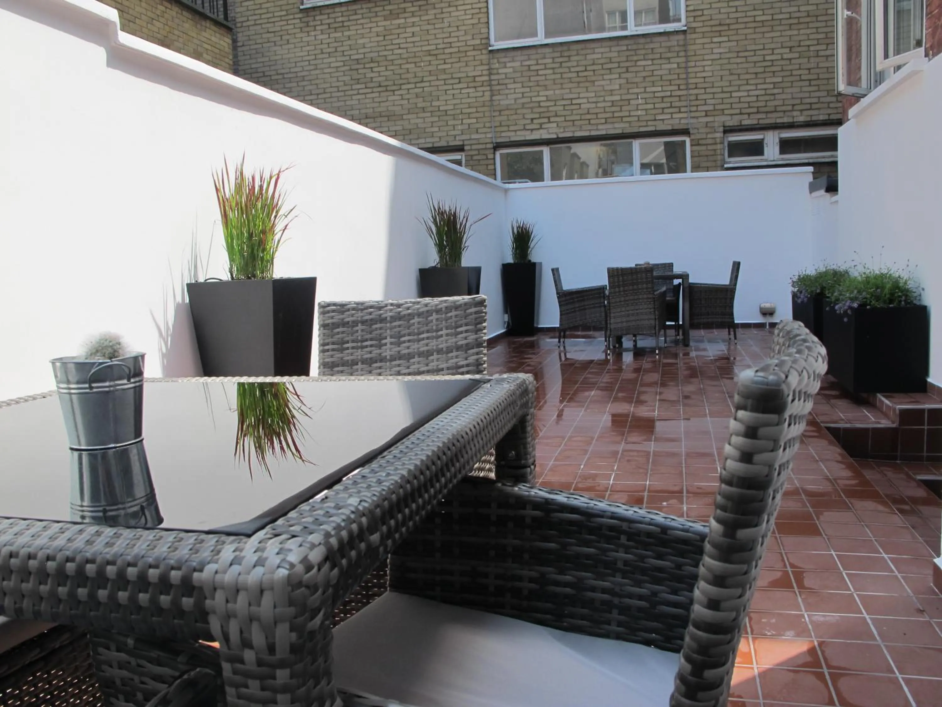 Garden in Alhambra Hotel