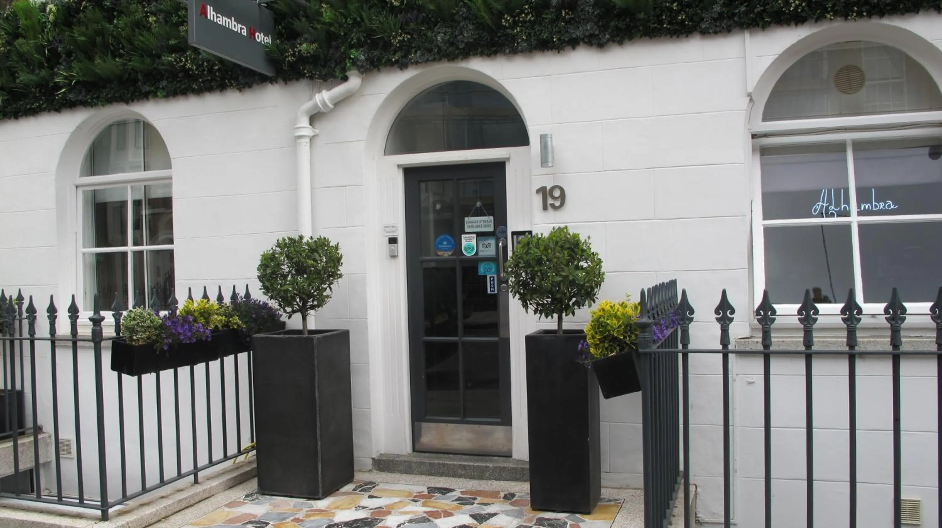 Property building in Alhambra Hotel