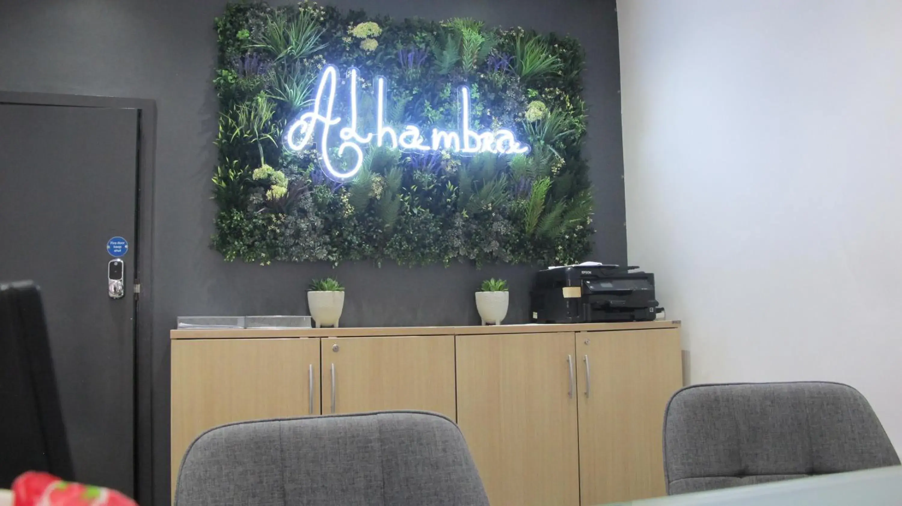 Lobby or reception in Alhambra Hotel Lobby or reception in Alhambra Hotel