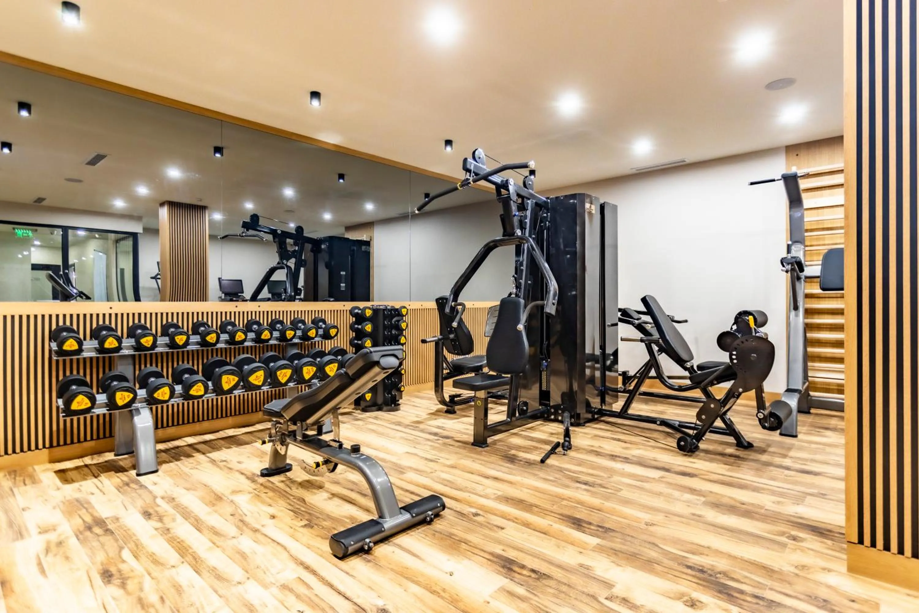 Fitness centre/facilities in Natura All Seasons Boutique Hotel