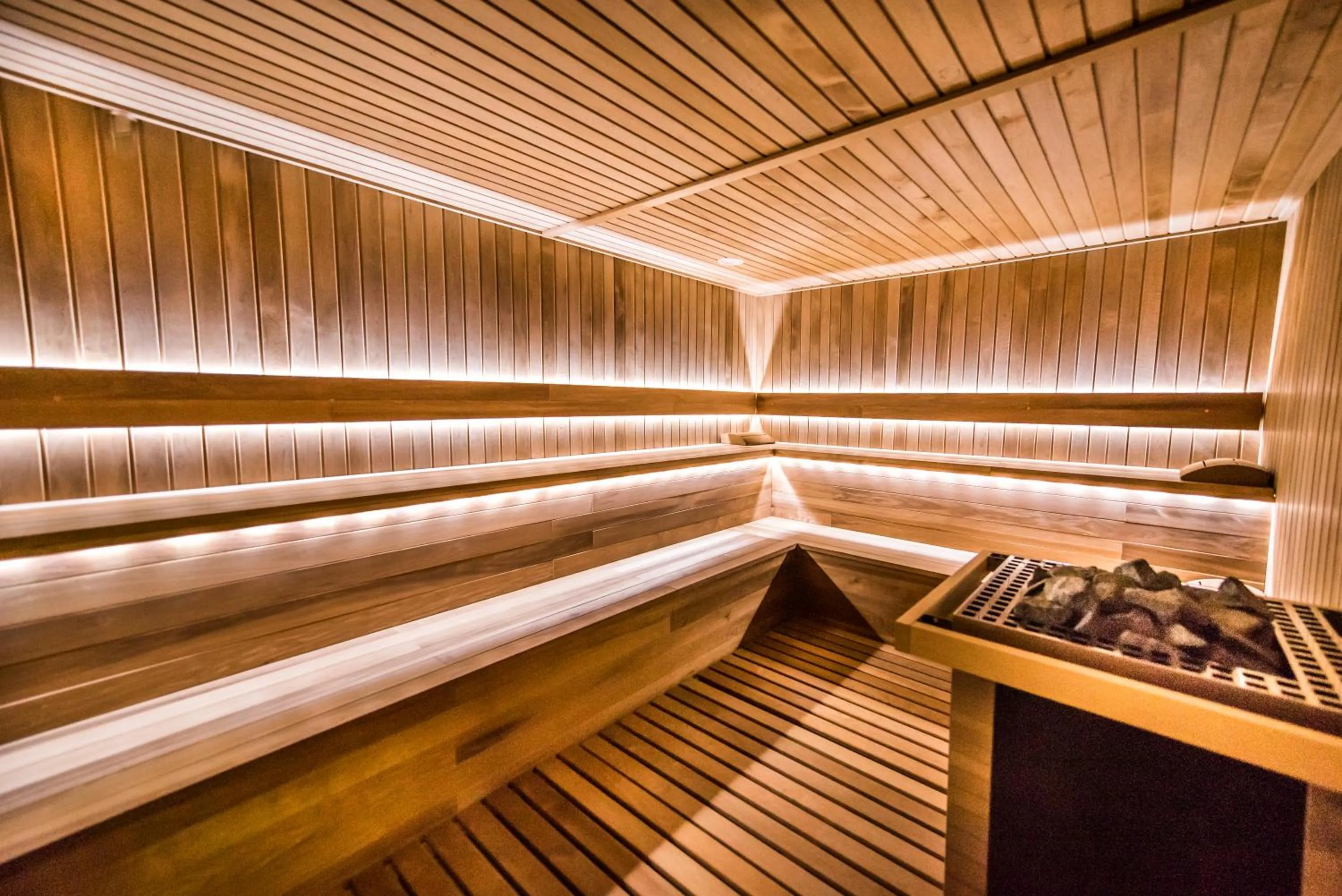 Sauna in Natura All Seasons Boutique Hotel