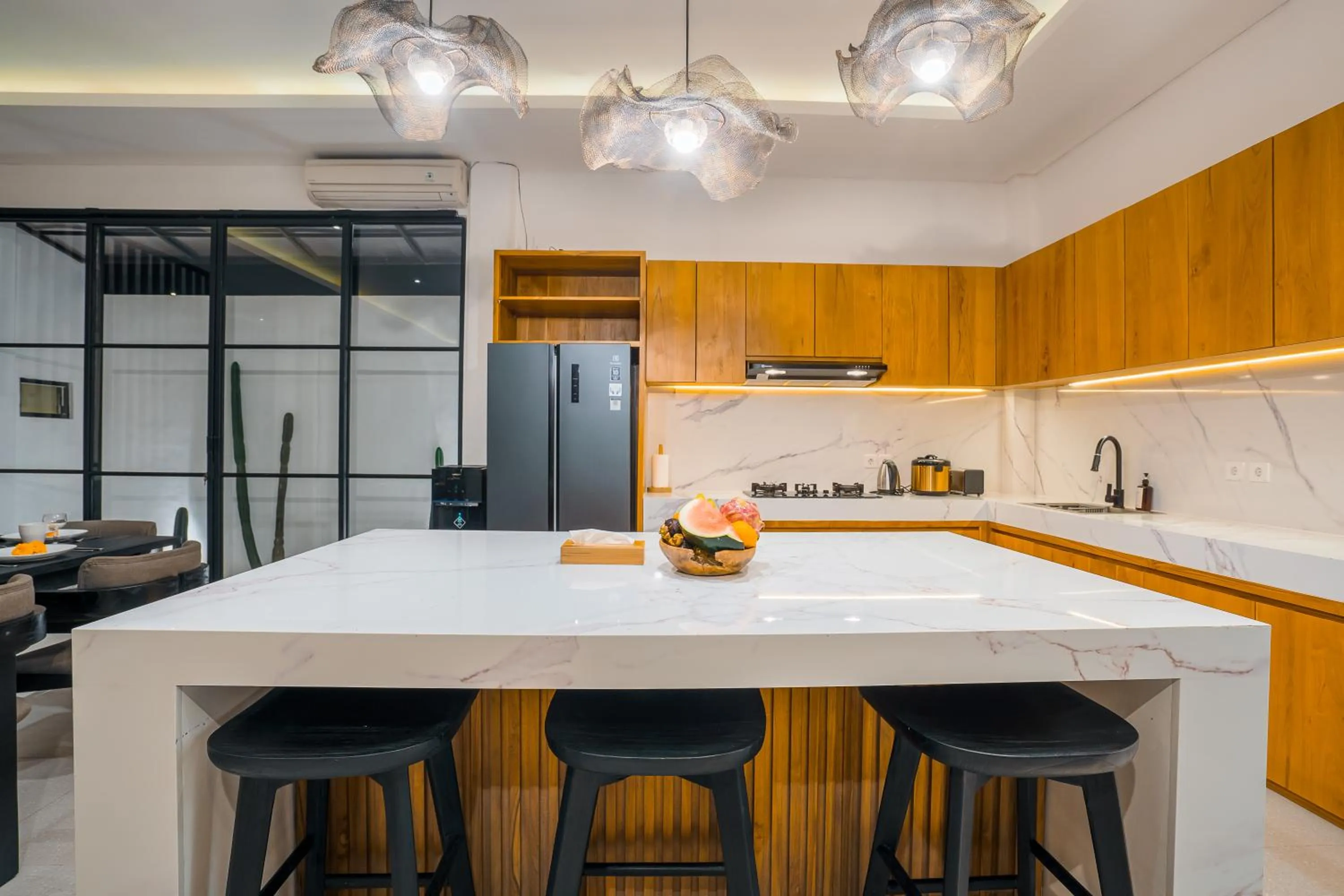 Kitchen or kitchenette in The Kaba Kaba Private Luxury Villa