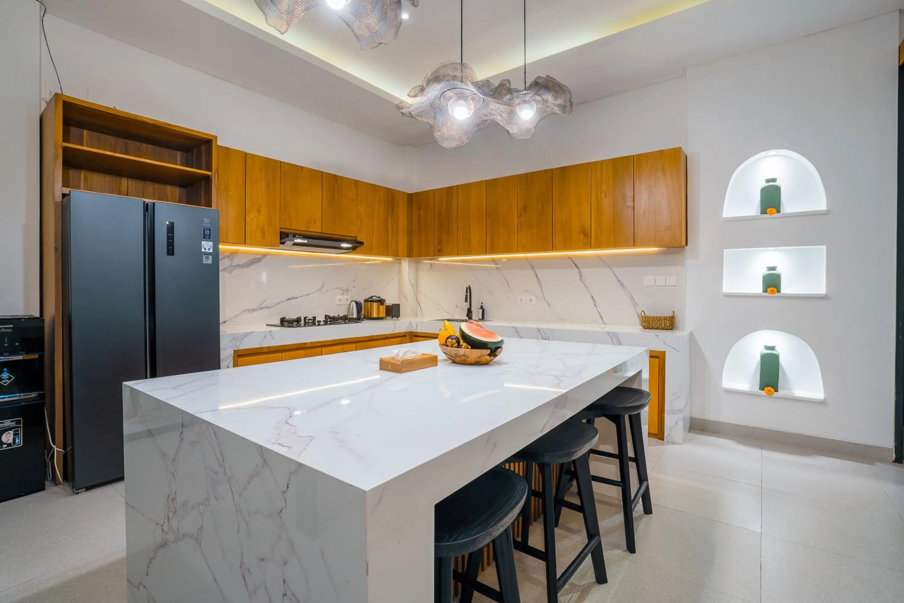 Kitchen or kitchenette in The Kaba Kaba Private Luxury Villa