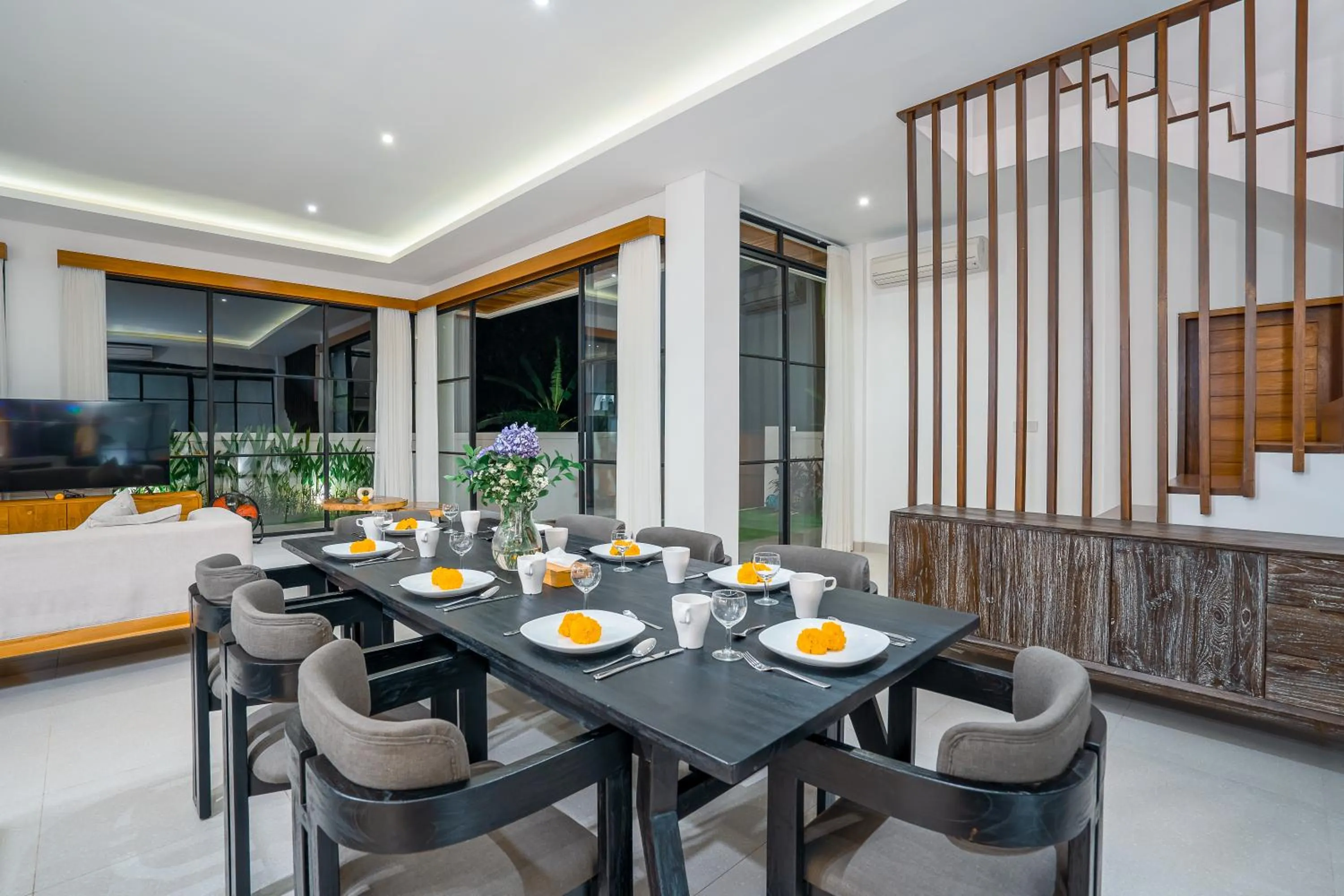 Dining area in The Kaba Kaba Private Luxury Villa