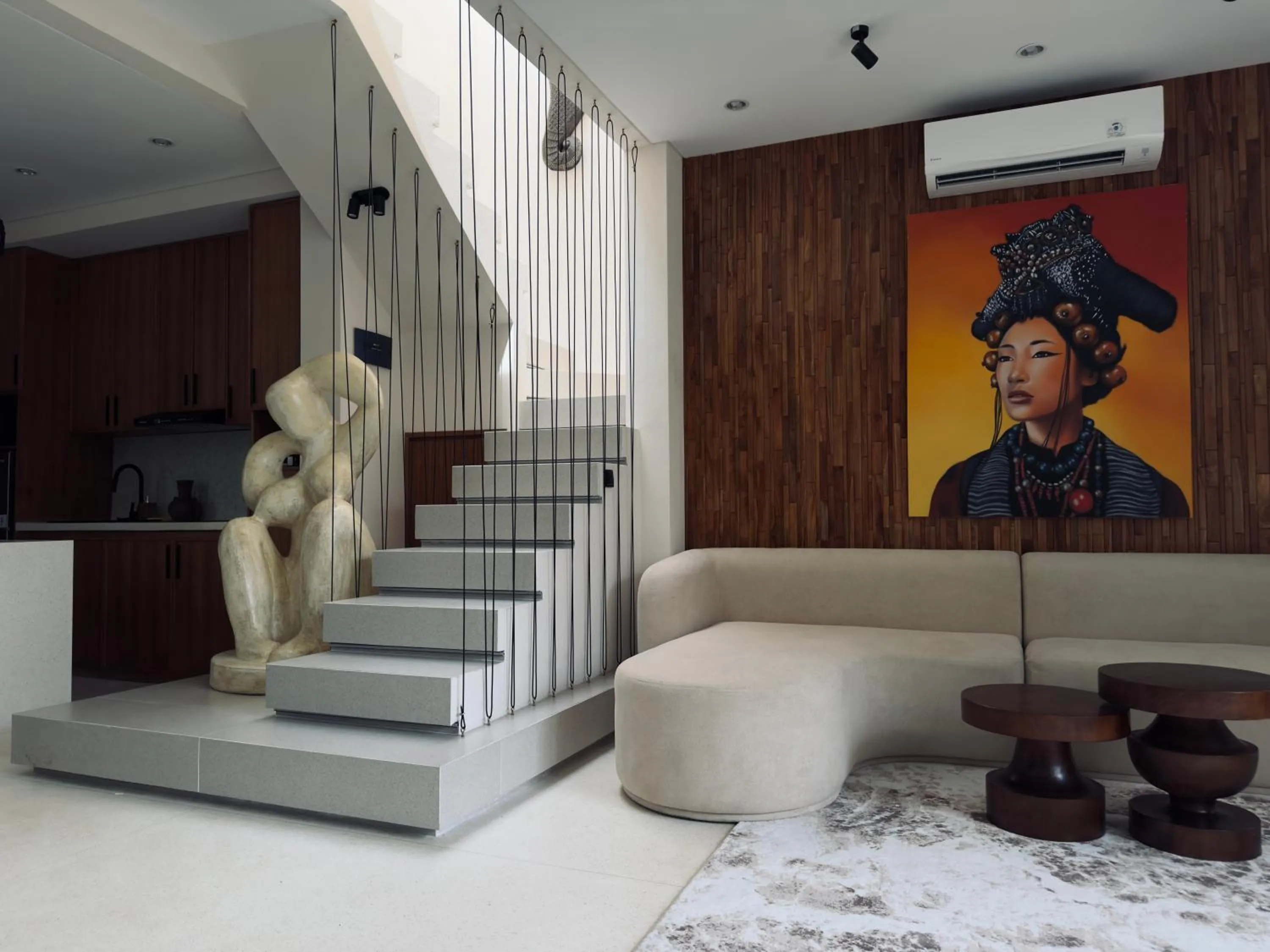 Living room in Rahya Villas Complex