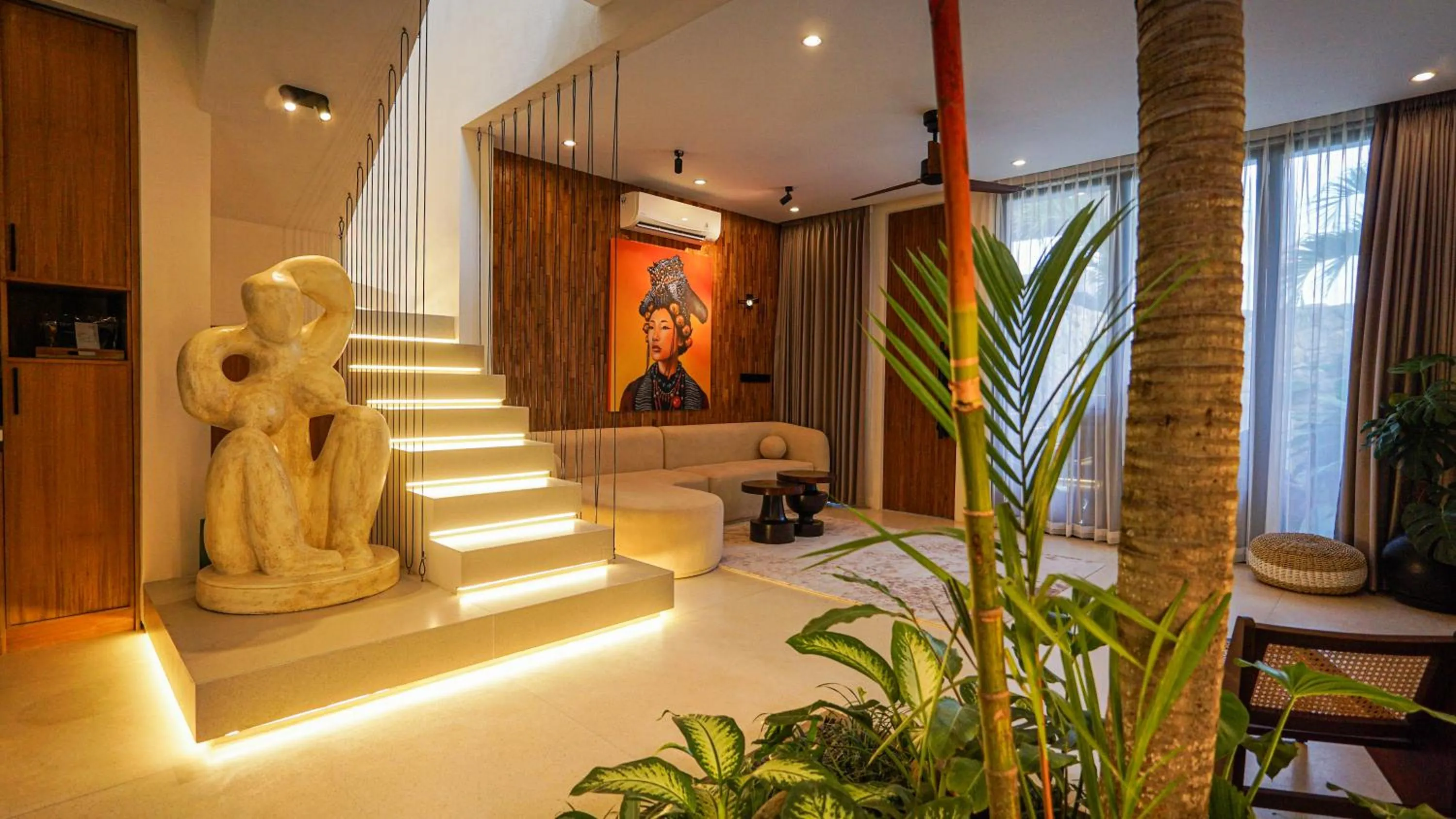 Living room in Rahya Villas Complex