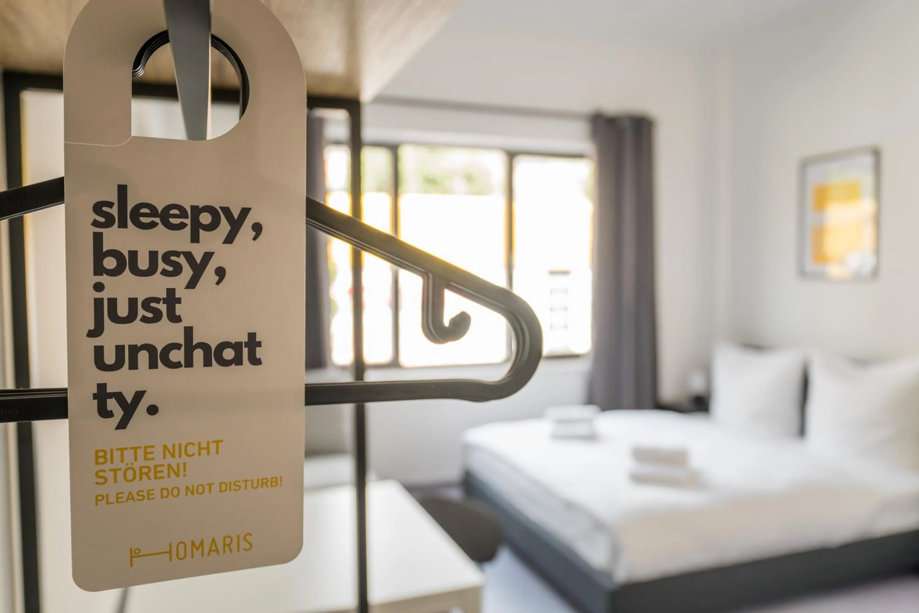 Bed in Apartmenthaus Berlin Neukölln