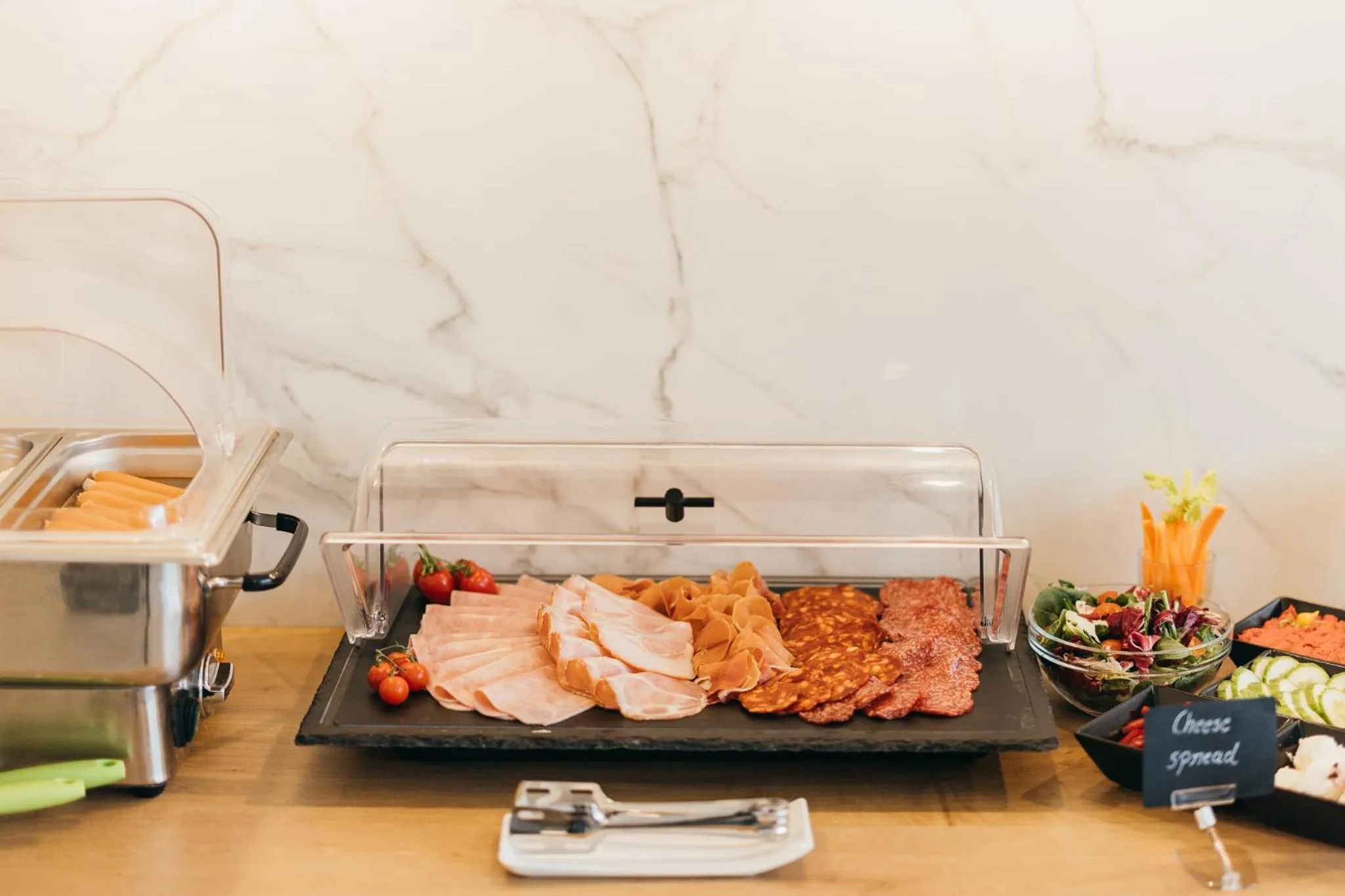 Buffet breakfast in HOTEL AGORA Mures