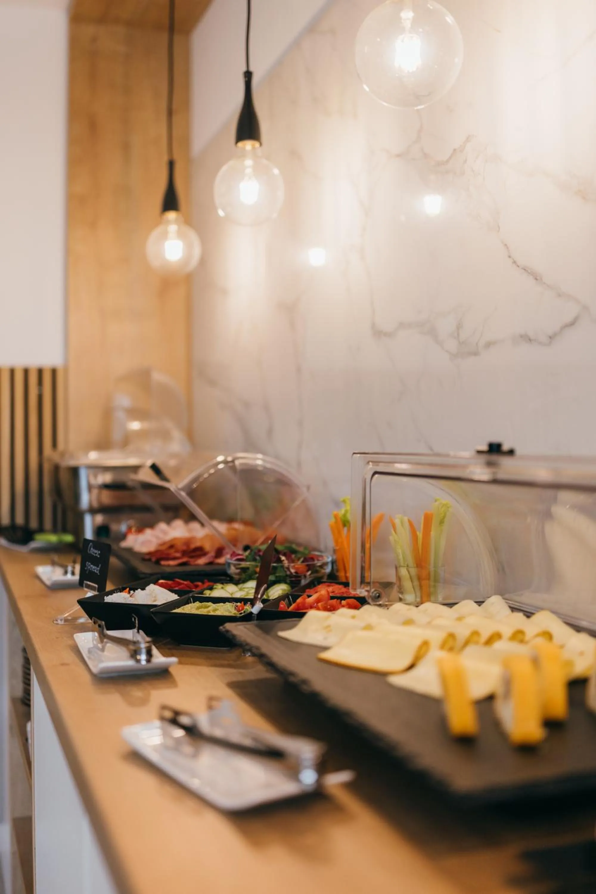 Buffet breakfast in HOTEL AGORA Mures