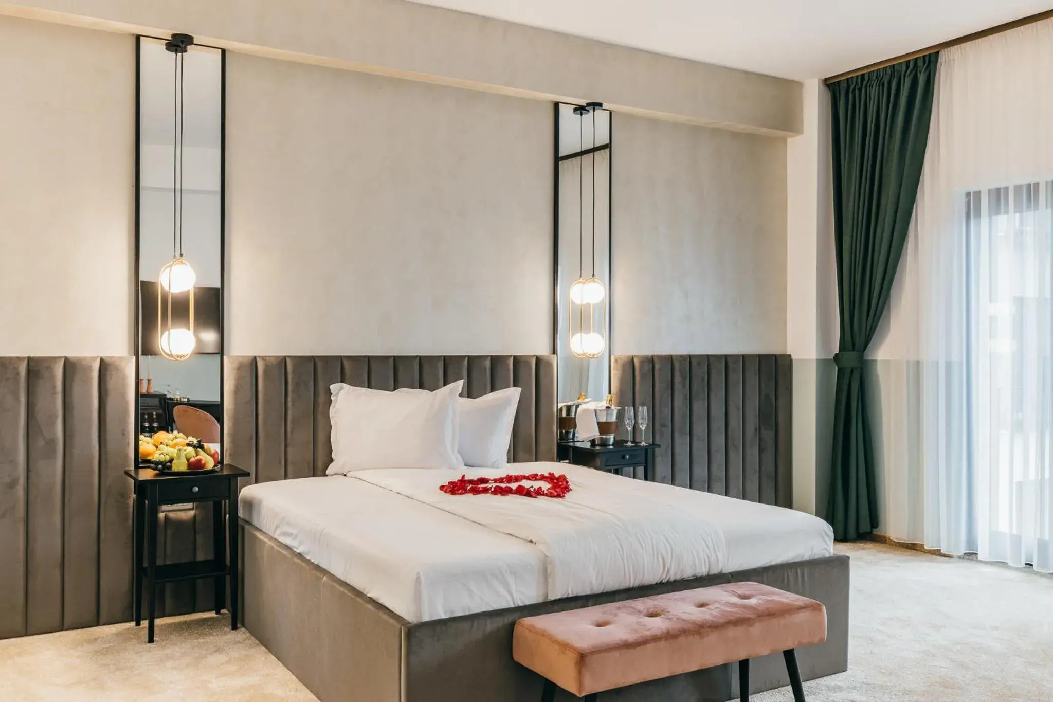 Bed in HOTEL AGORA Mures Bed in HOTEL AGORA Mures