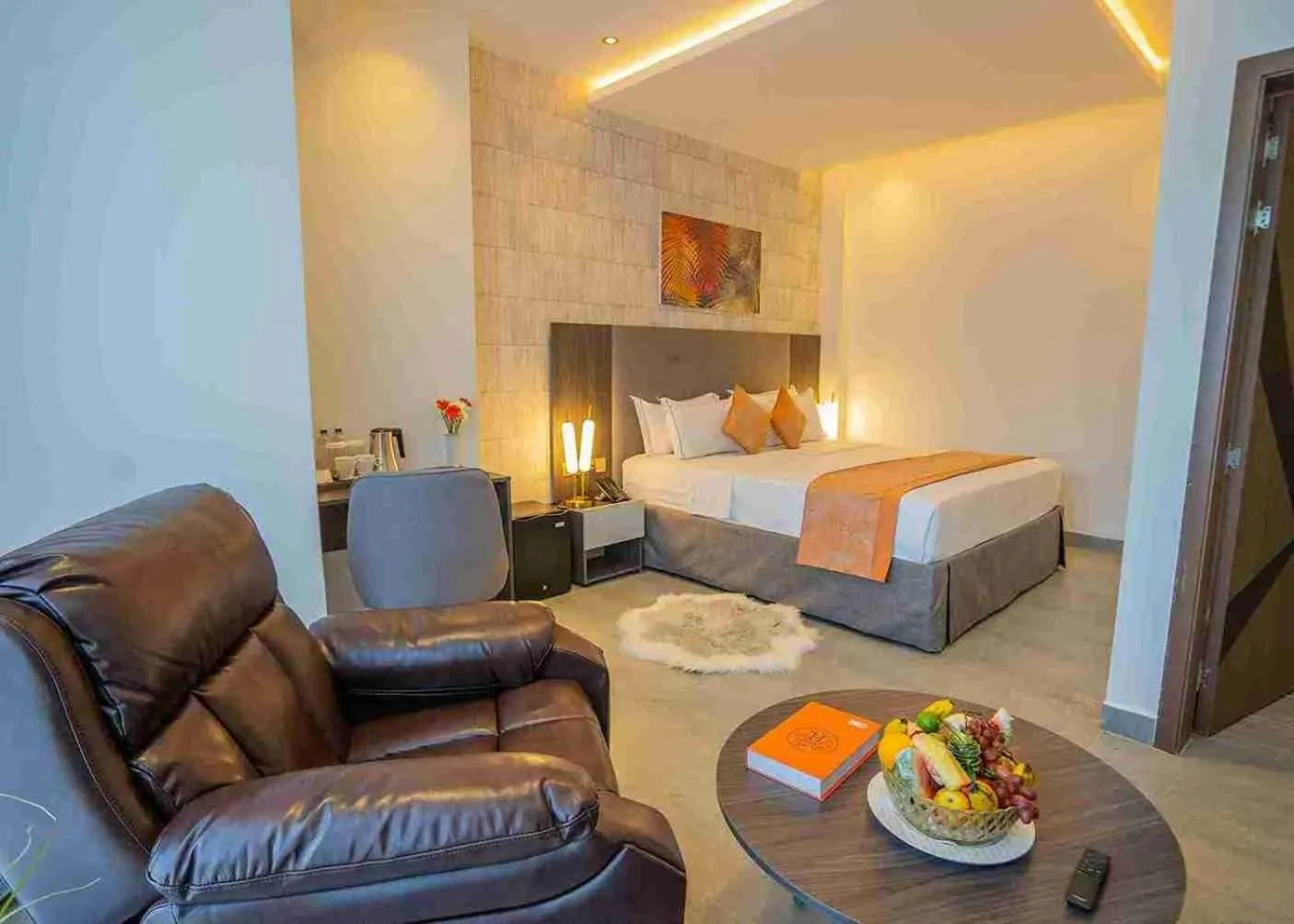 Photo of the whole room, Bed in Baraka Tower Hotel