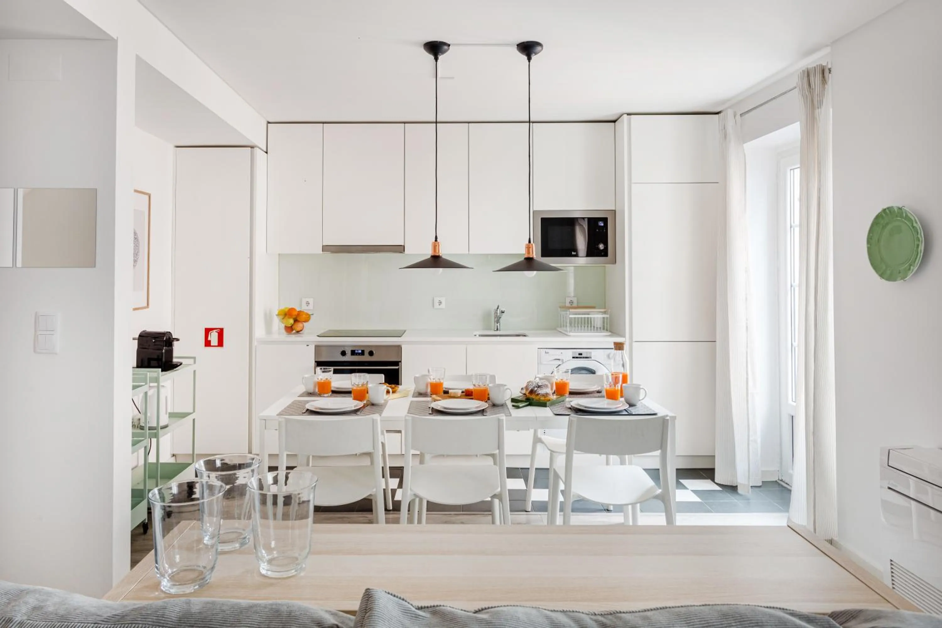 Kitchen or kitchenette in Atalaia Prime Apartments at Bairro Alto