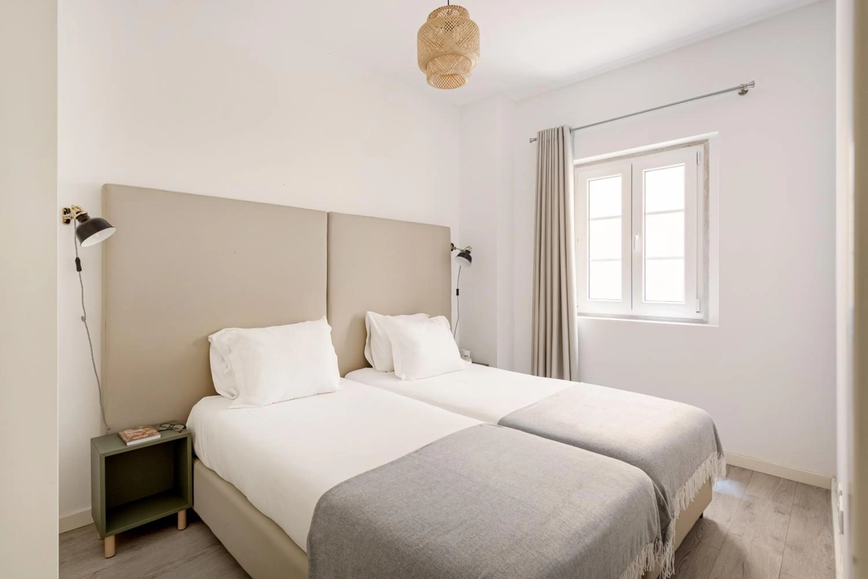 Bed in Atalaia Prime Apartments at Bairro Alto