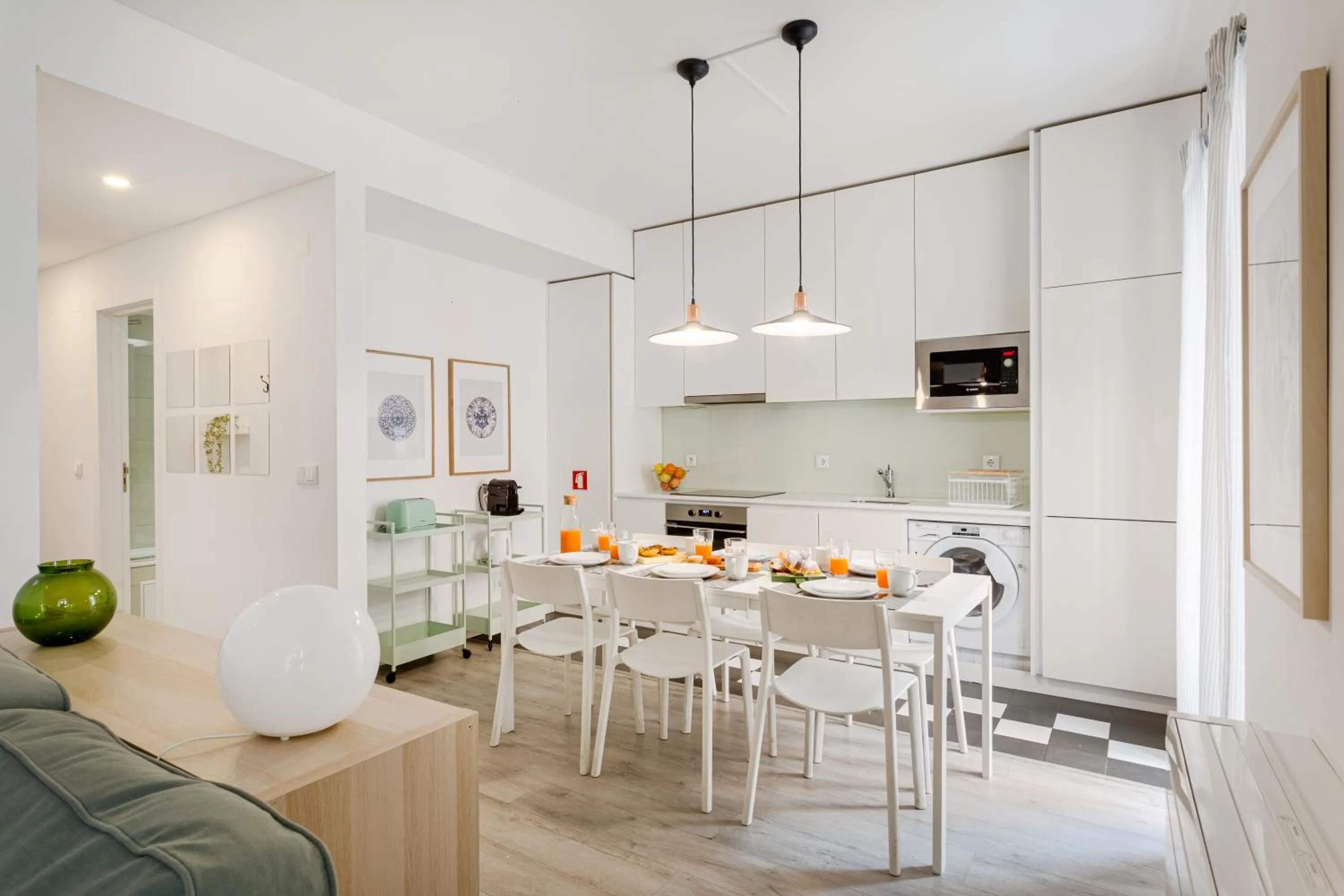 Kitchen or kitchenette in Atalaia Prime Apartments at Bairro Alto