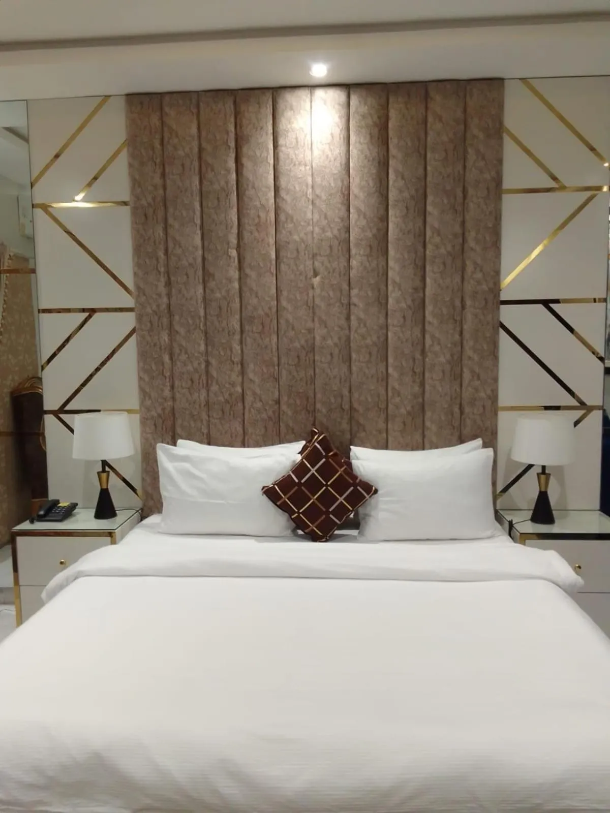 Bed in Diplomat Fort Boutique Hotel