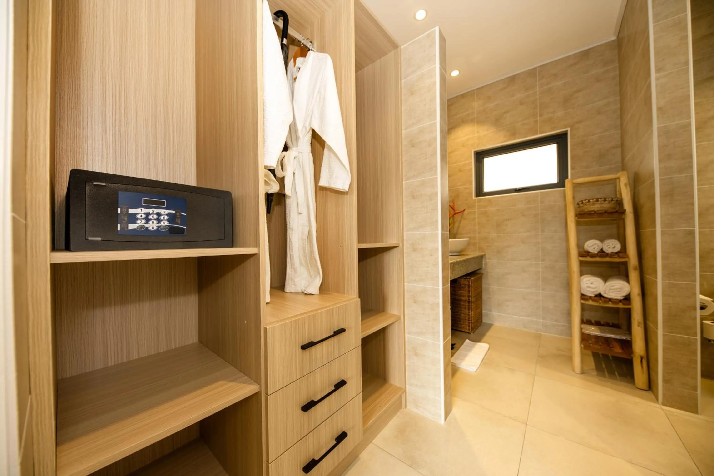 Bathroom in Anse Boudin Chalets