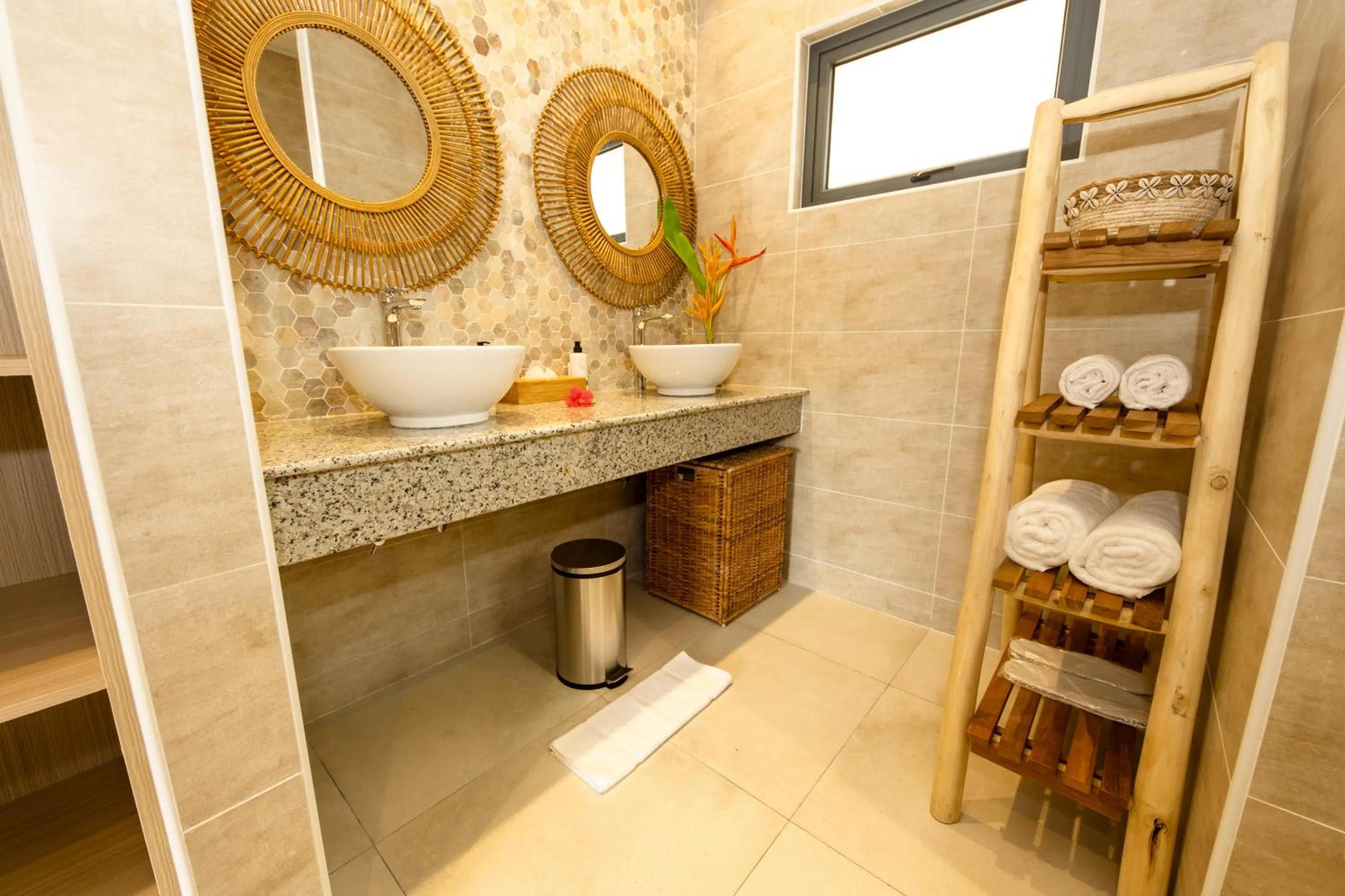 Bathroom in Anse Boudin Chalets