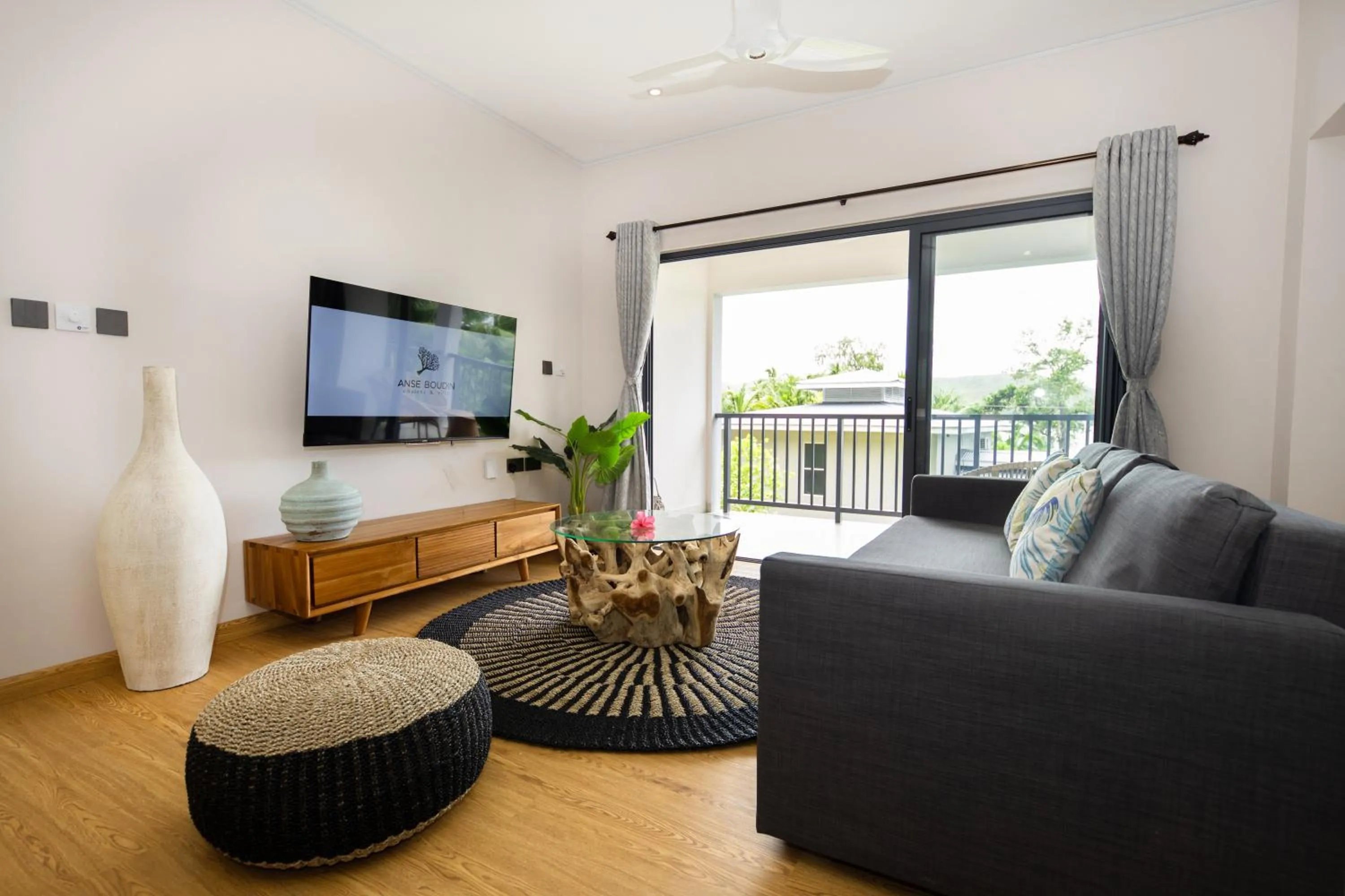 TV and multimedia in Anse Boudin Chalets