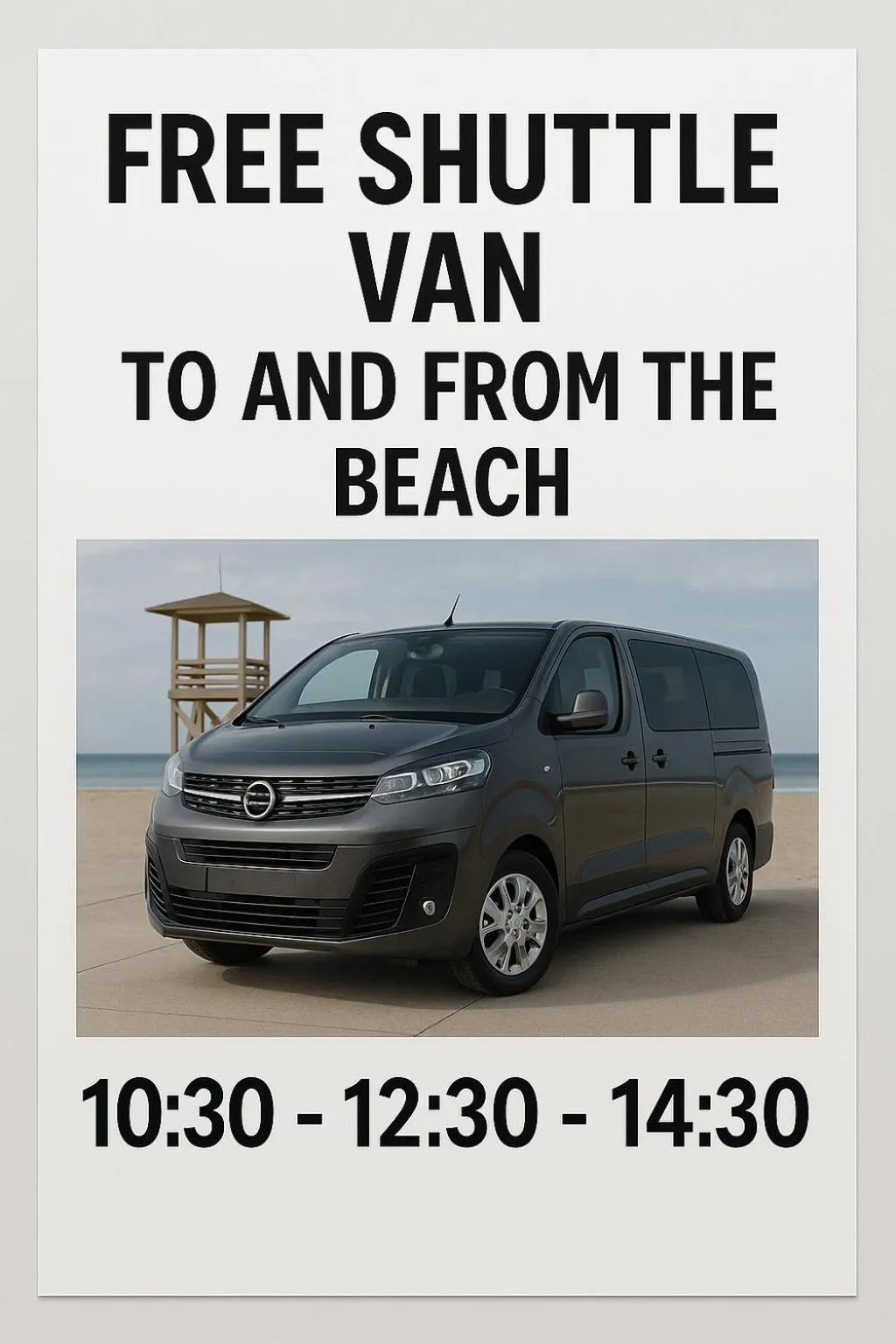 shuttle in Sunrise Zante - Adults Only Hotel