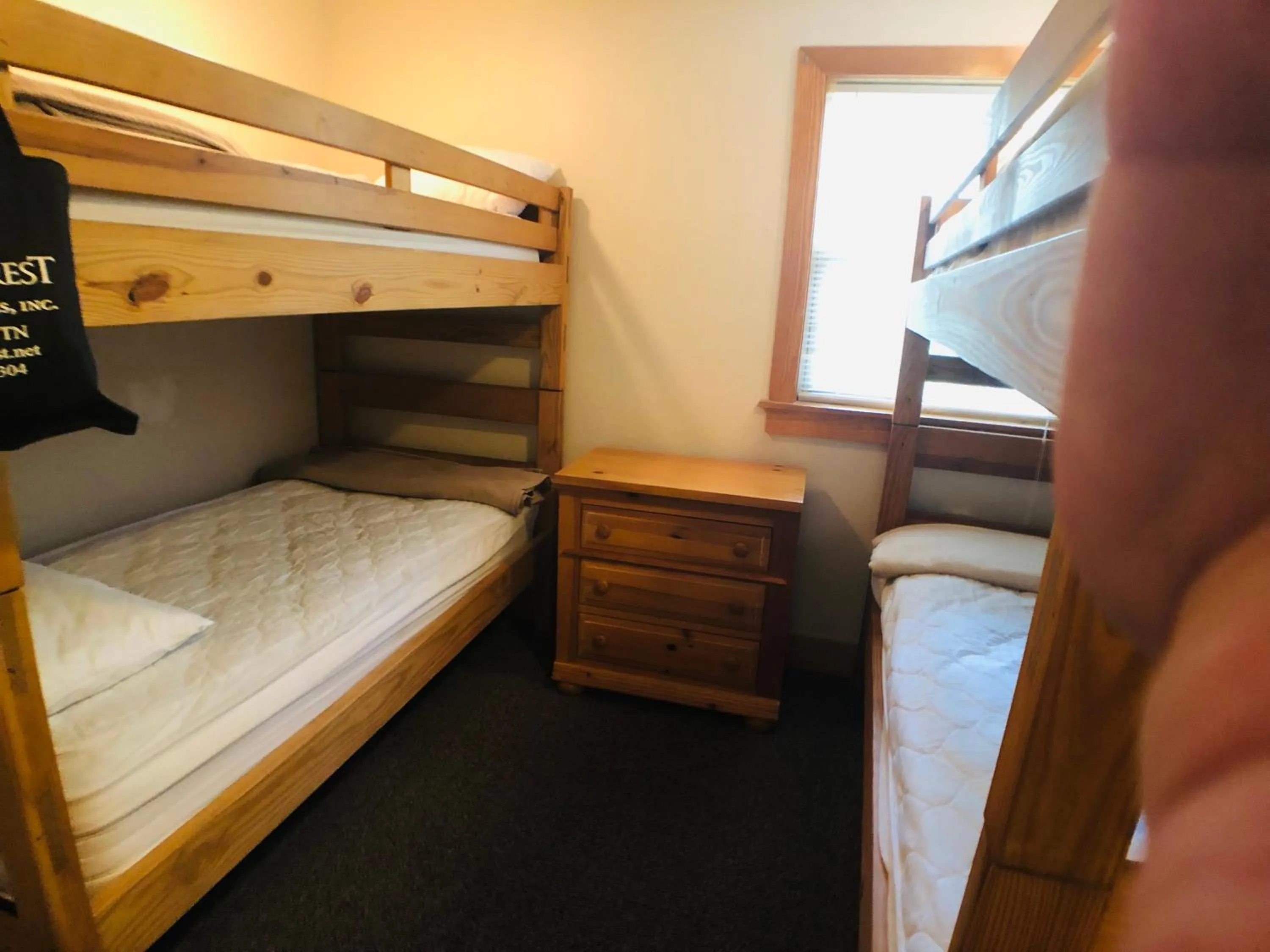 Bed in Briarstone Lodge Condo 13D by Eden Crest