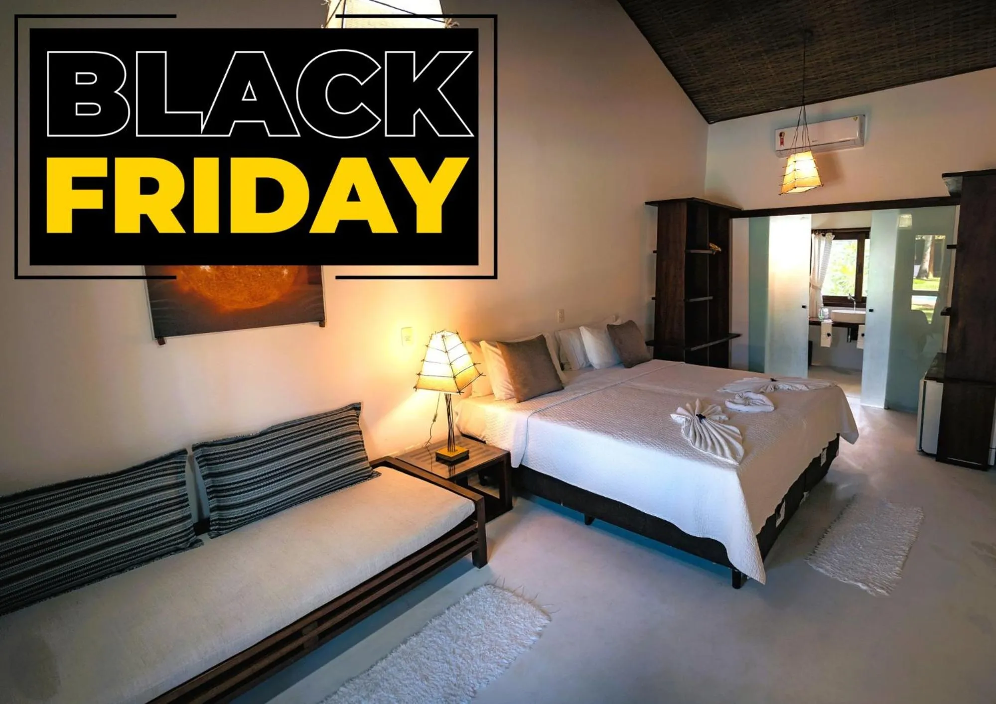 Bed in Ayla Arraial Pousada de Charme - Arraial D'Ajuda