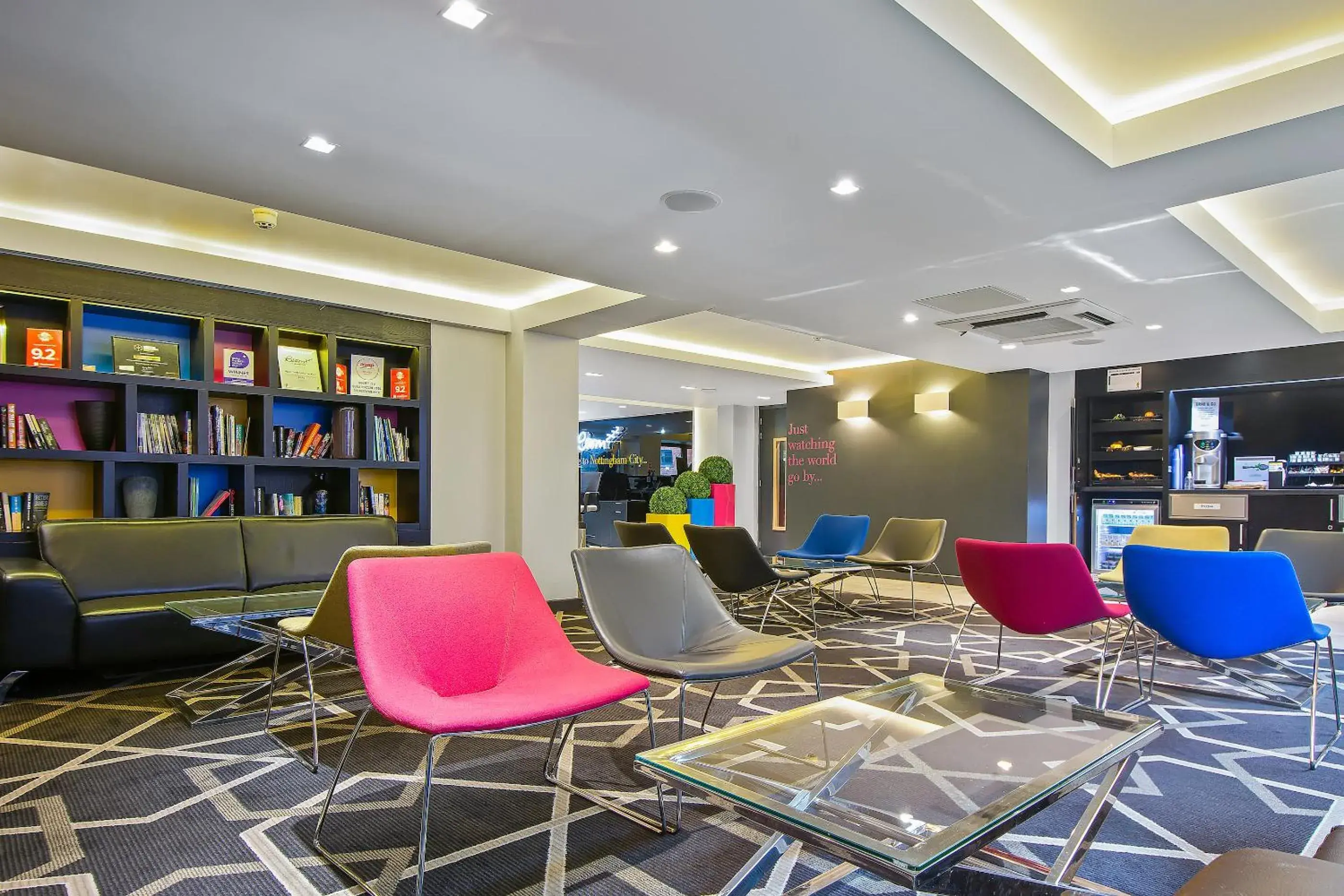 Lobby or reception in Roomzzz Nottingham City Lobby or reception in Roomzzz Nottingham City