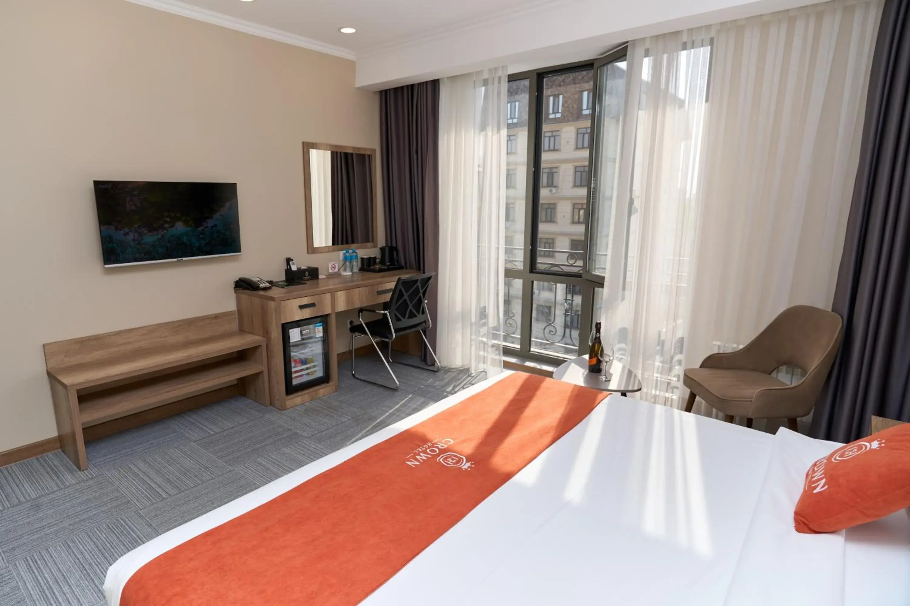 Bed in Crown Hotel Bed in Crown Hotel