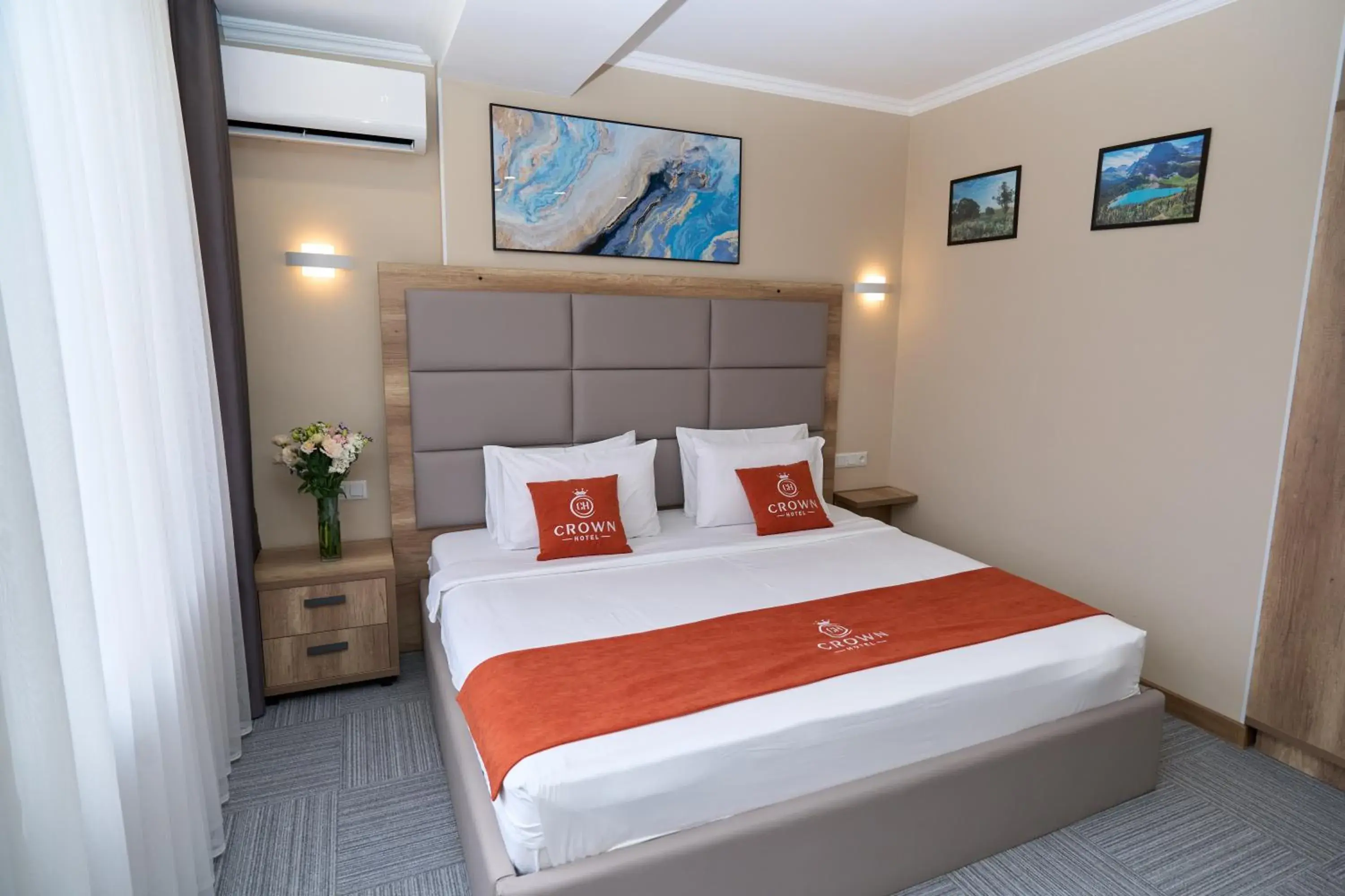 Bed in Crown Hotel Bed in Crown Hotel