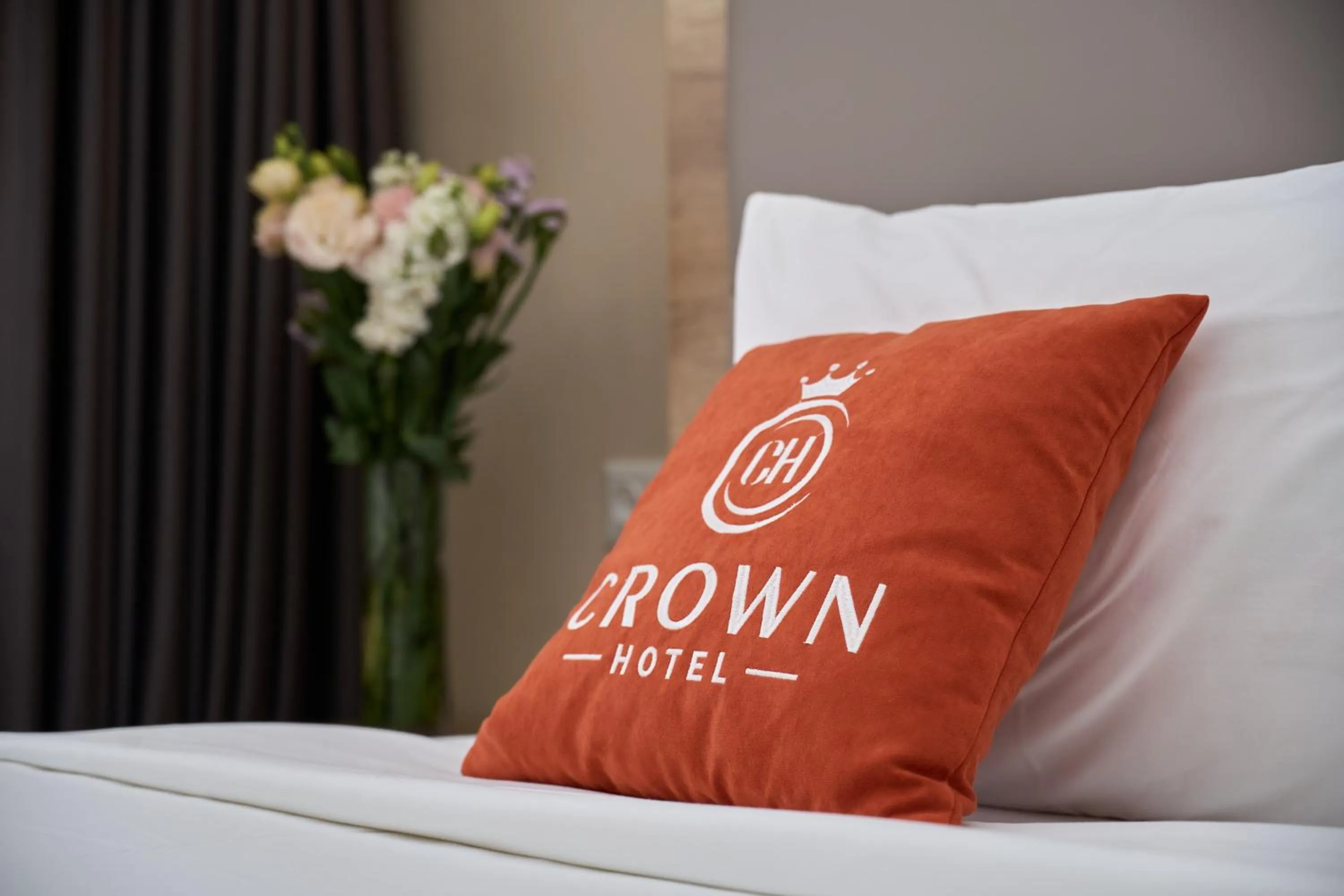 Bed in Crown Hotel