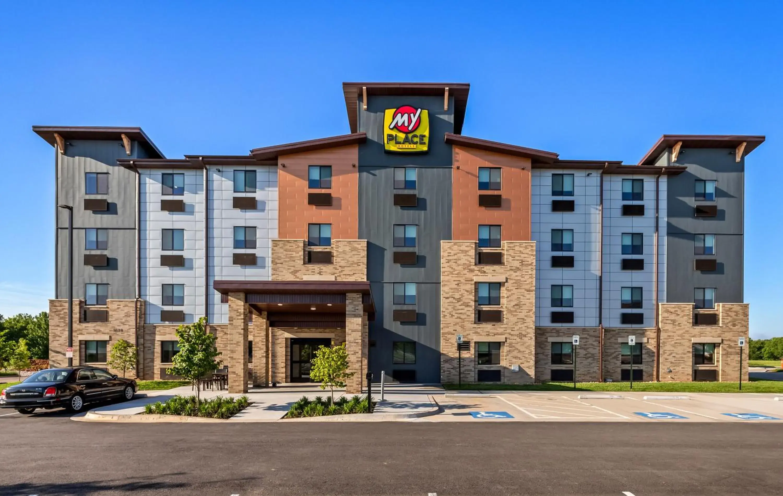 Property building in My Place Hotel-Bentonville-Rogers, AR Property building in My Place Hotel-Bentonville-Rogers, AR